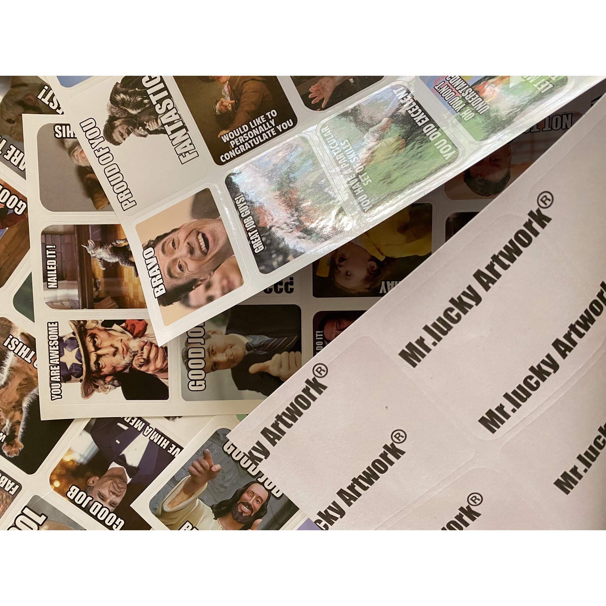 Meme Stickers/Meme Reward Stickers For Teachers 200Pcs No Repetition