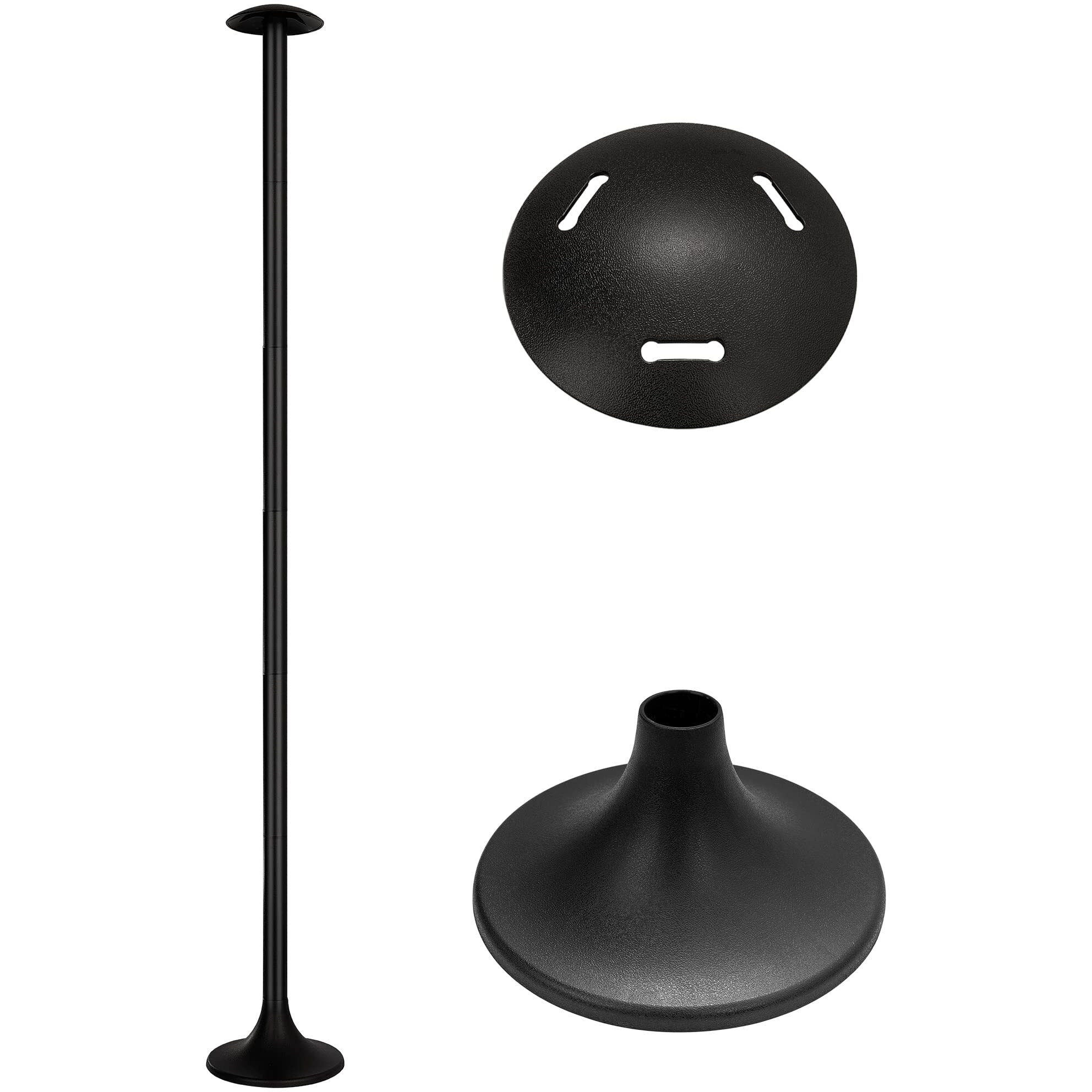 Nexcover Boat Cover Support Pole | Adjustable Height From 12"" To 54"" | 6-Stage Extension Pole | Abs Support Pole For Boat Cover (1 Pack) | Reinforced Support Pole System | Black