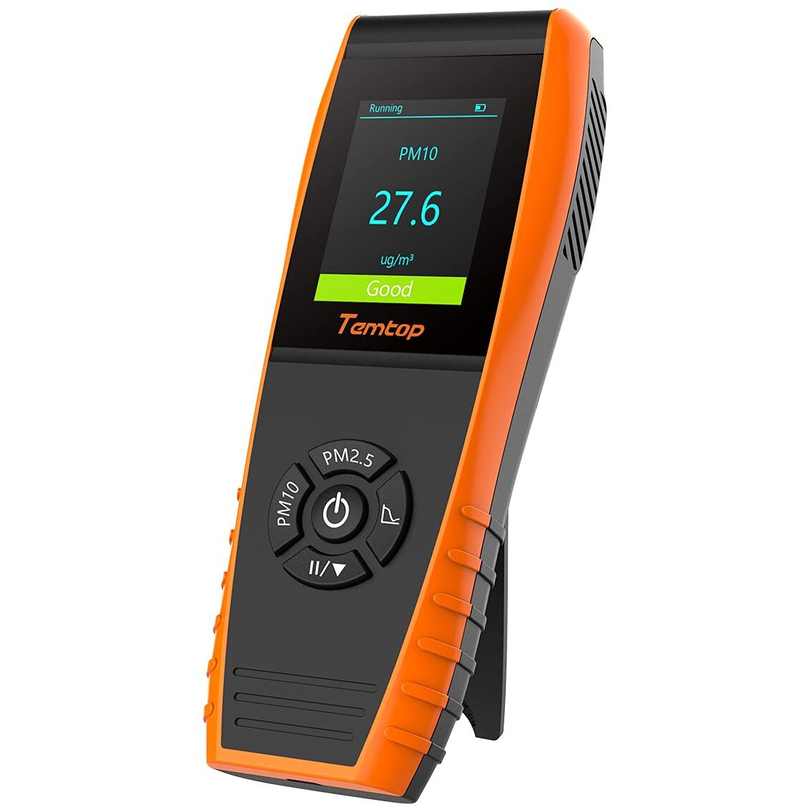Temtop Air Quality Monitor Particle Detector Pm2.5 Pm10 Accurate Sensor Air Pollution Real Time Recording Tester For Home Office Indoor Outdoor P600