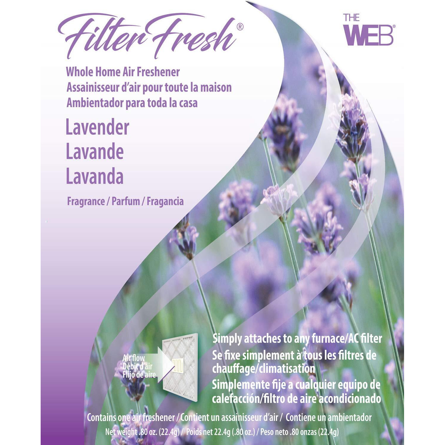 Web Filterfresh Whole Home Lavender Bloom Air Freshener