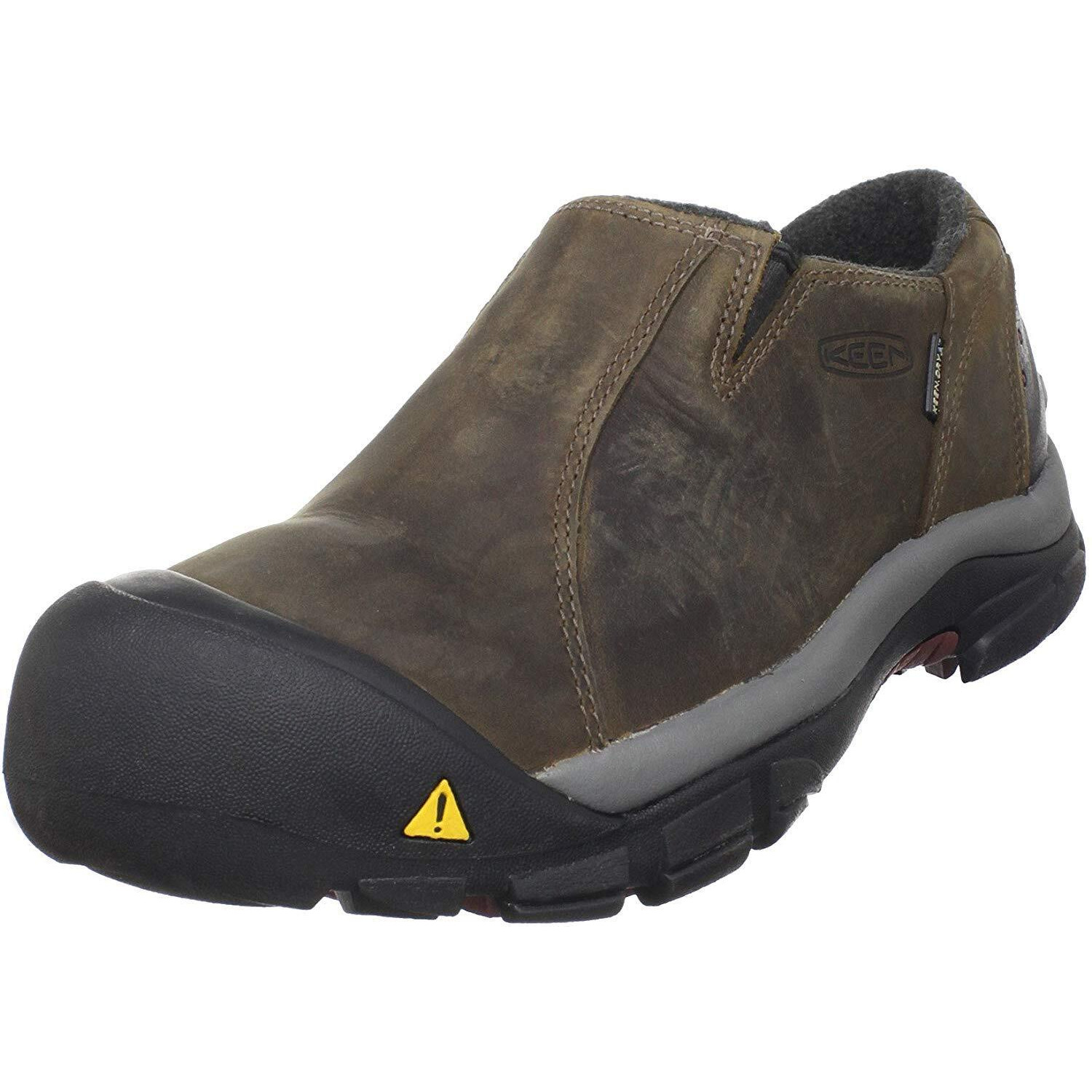 Keen Men's Targhee 3 Low Height Waterproof Mules  Mulch/Sunflower  7