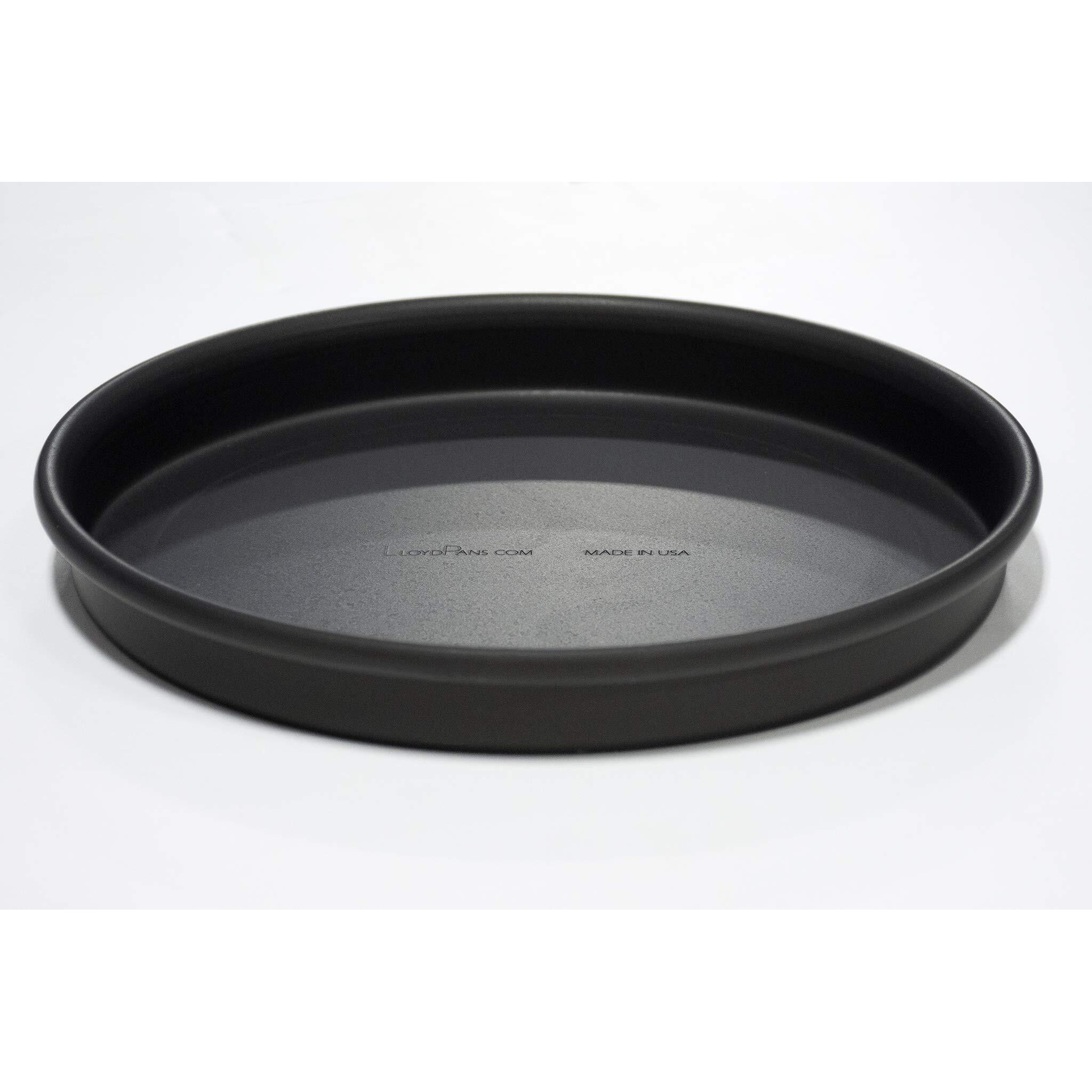 Lloydpans Straight Sided Pizza Pan  Pre-Seasoned Pstk (1  12 Inch)