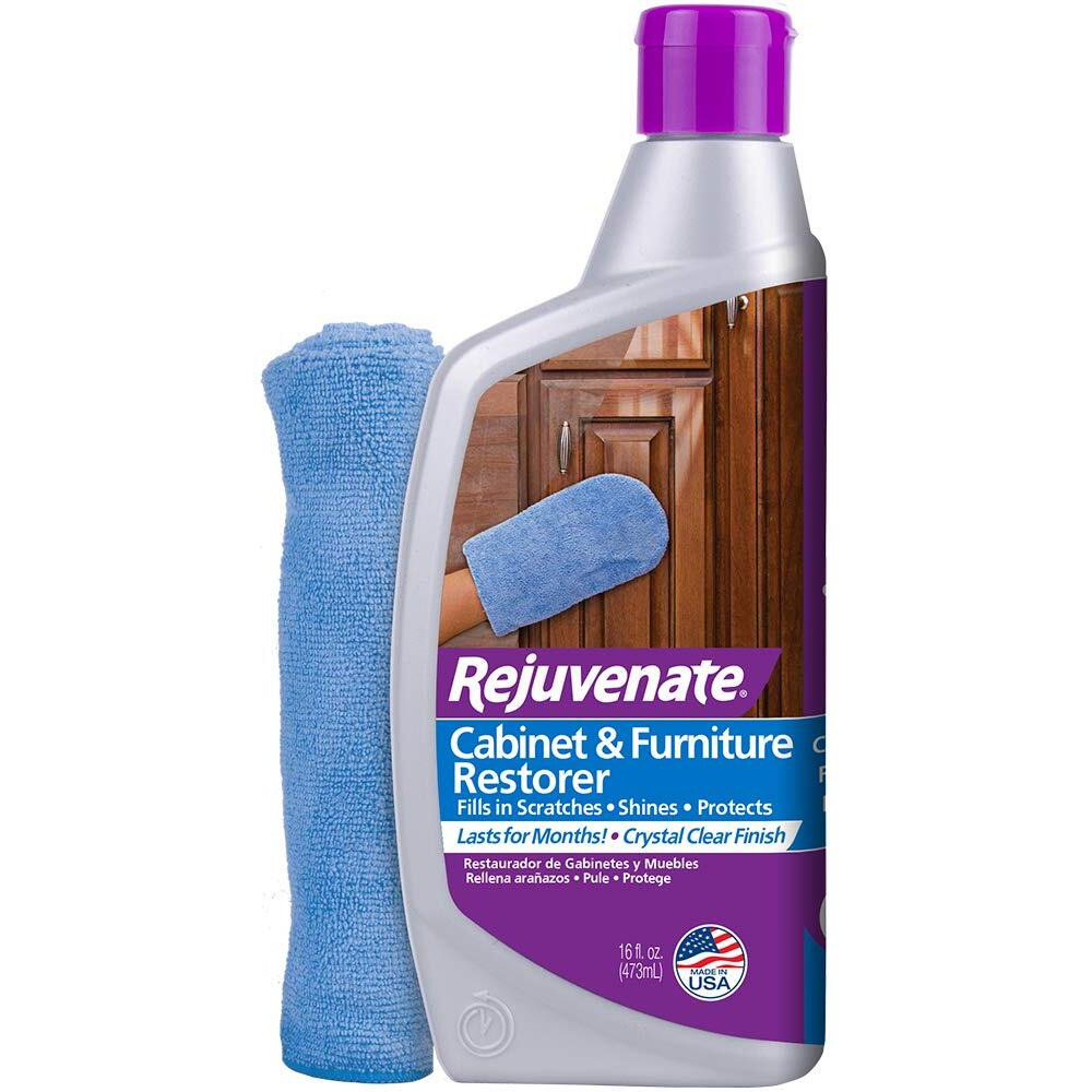 Rejuvenate Cabinet & Furniture Restorer Fills In Scratches Seals And Protects Cabinetry  Furniture  Wall Paneling