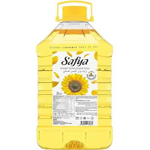 Safya - 100% Pure Sunflower Oil  (5 L) 1.32 Gallon