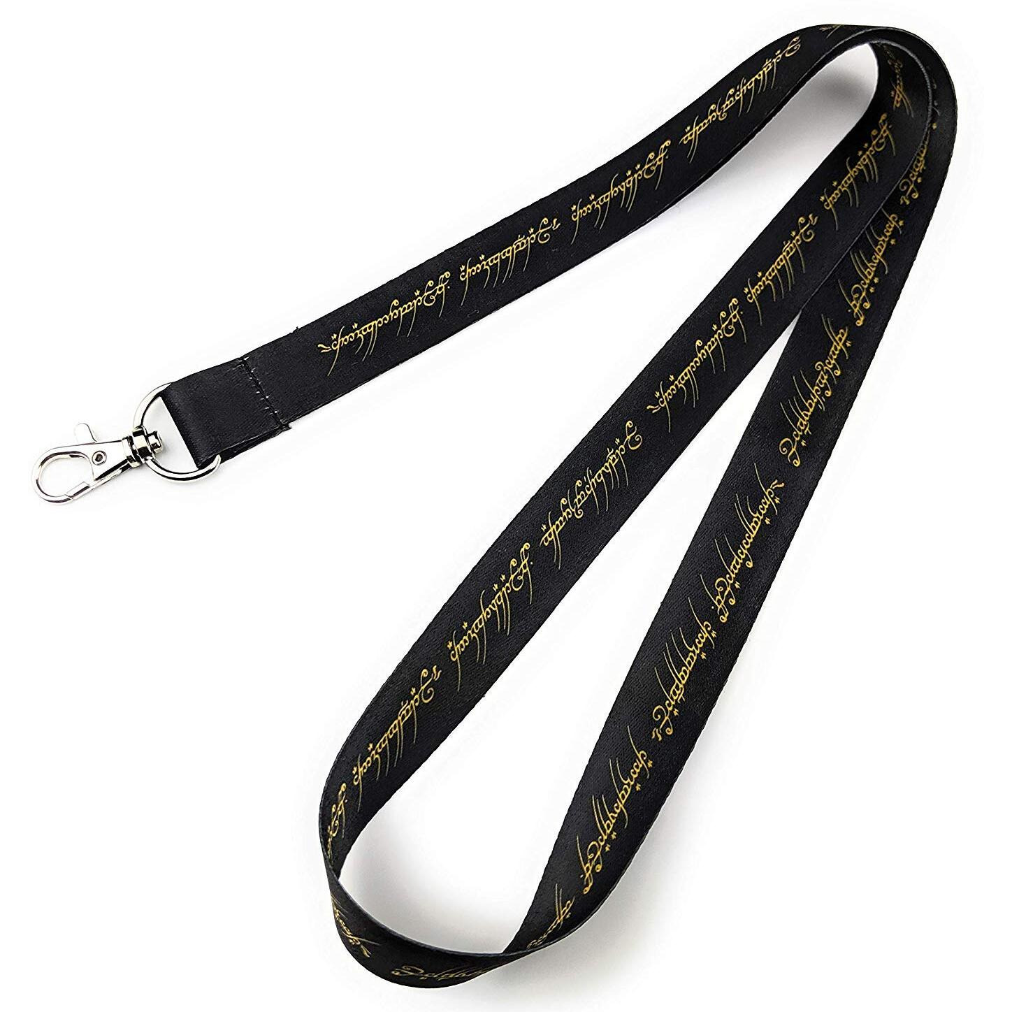 Tennada Rings Lord Neck Lanyard With Claw Clasp Key Holder  Card Holder  Whistle Holder