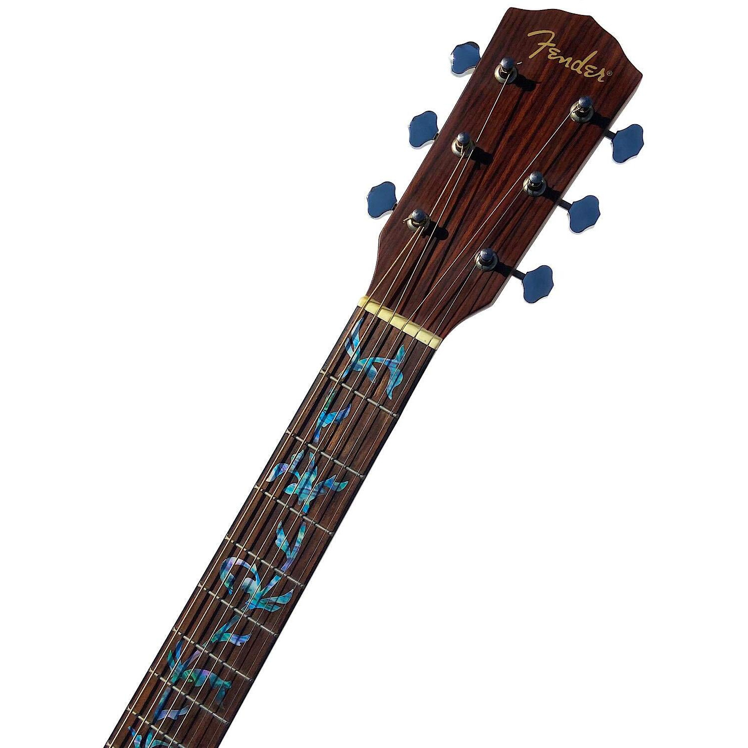 Inlay Sticker Fret Markers For Guitars - Tree Of Life - Abalone Mix