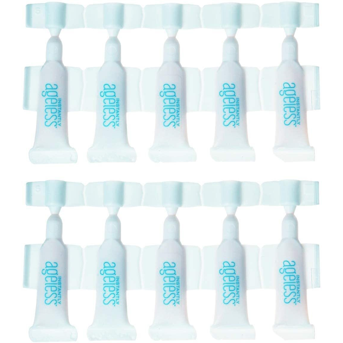 Instantly Ageless - Facelift In A Box Anti-Aging Face Cream For Forehead Wrinkles  Eyebrows  And Under-Eye Bags (10 Vials)