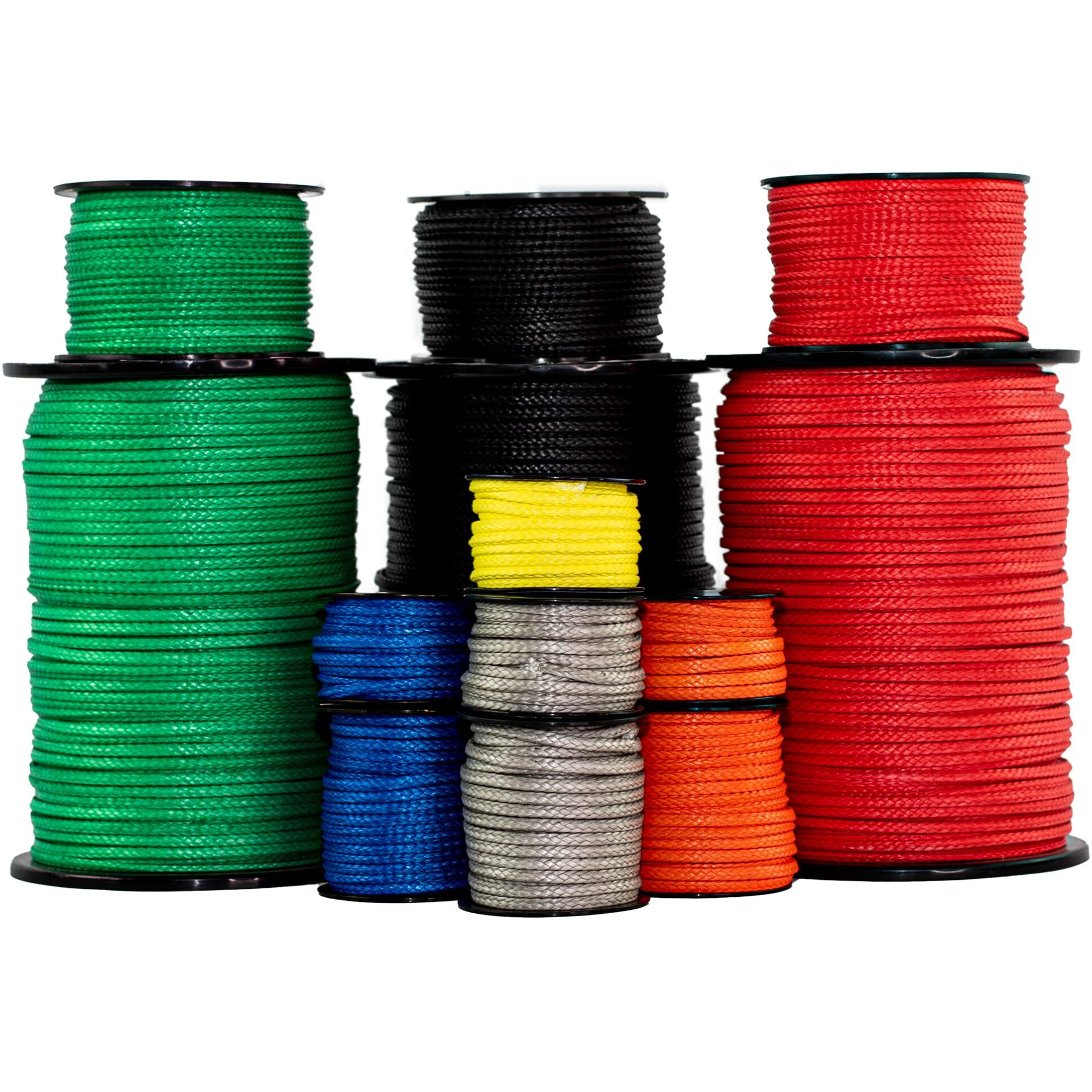 Sgt Knots Hollow Braid Dyneema Rope For Arborists  Boating  Camping  Crafting  Cord  Indoor And Outdoor  Lifting Slings And More (1/8""  25Ft  Red)