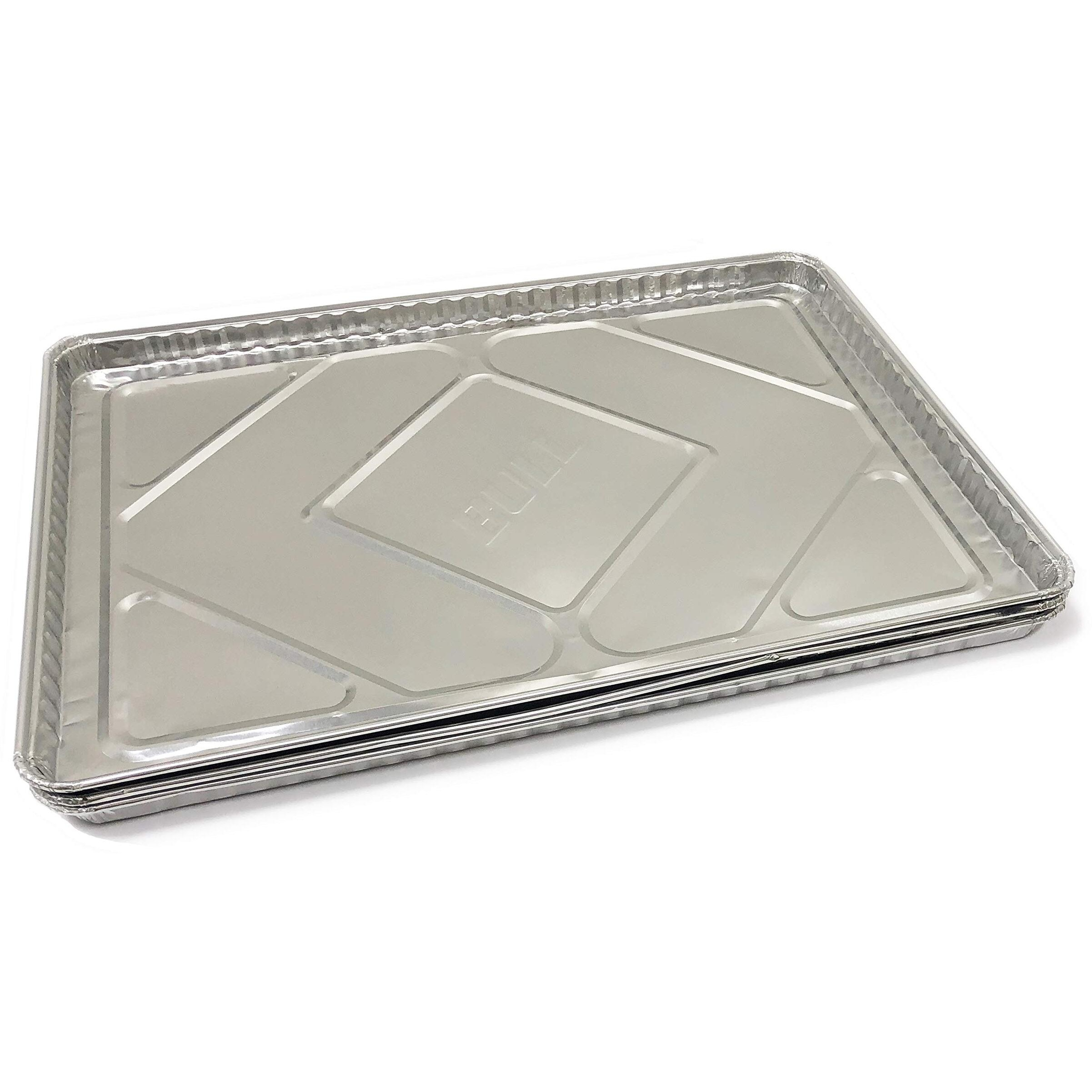 Bull Outdoor Products 24268 Grease Tray Liner  Silver  12 Pack  For 30"" Bull Grills
