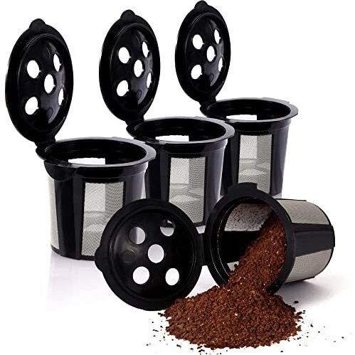 Reusable K Cups For Keurig Supreme  K Supreme Plus And K Slim By Purehq - Refillable Kcup For Keurig Supreme Coffee Maker - Multistream Coffee Pods Filter - 4 Pack