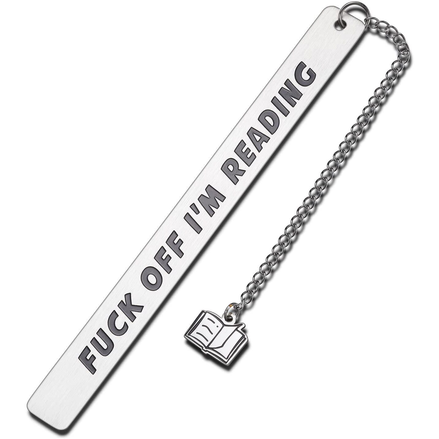Funny Bookmarks Fck Off I'M Reading - Gifts For Booklovers Friends Son Daughter  Birthday Christmas Gift Bookmark For Family Writers Teachers  Graduation Holiday Stocking Stuffers Present I'M Reading