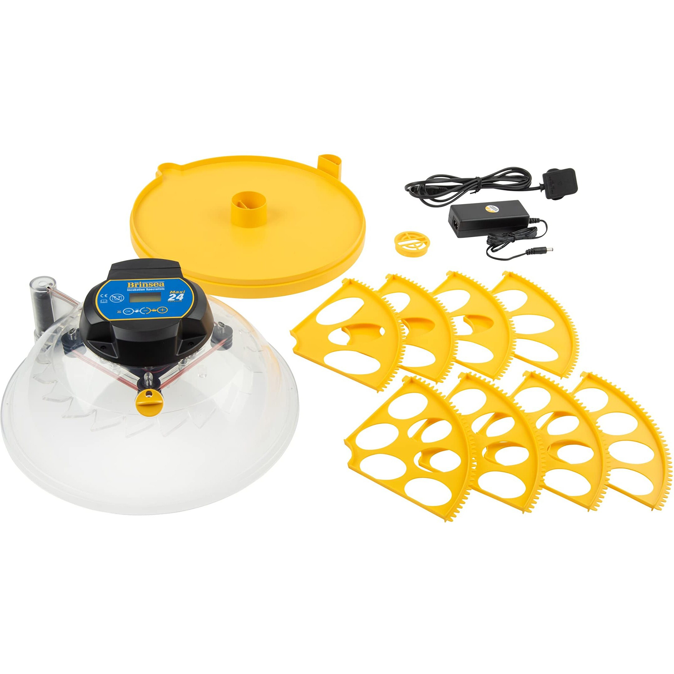 Brinsea Products Maxi 24 Advance Automatic 24 Egg Incubator  Yellow/Blue