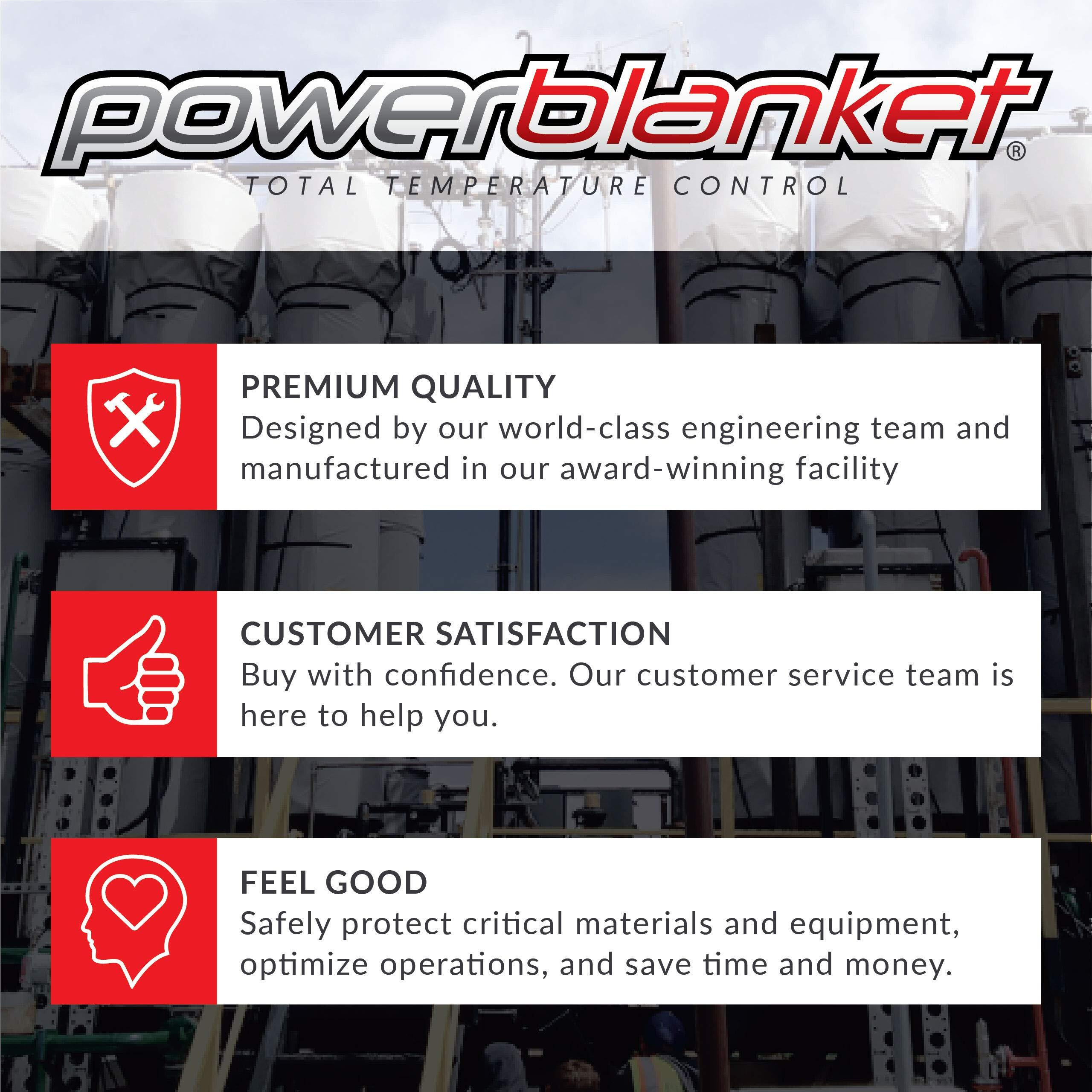 Powerblanket Pbl420 Gas Cylinder Heating Blanket (Propane)  420 Lb  Charcoal Gray
