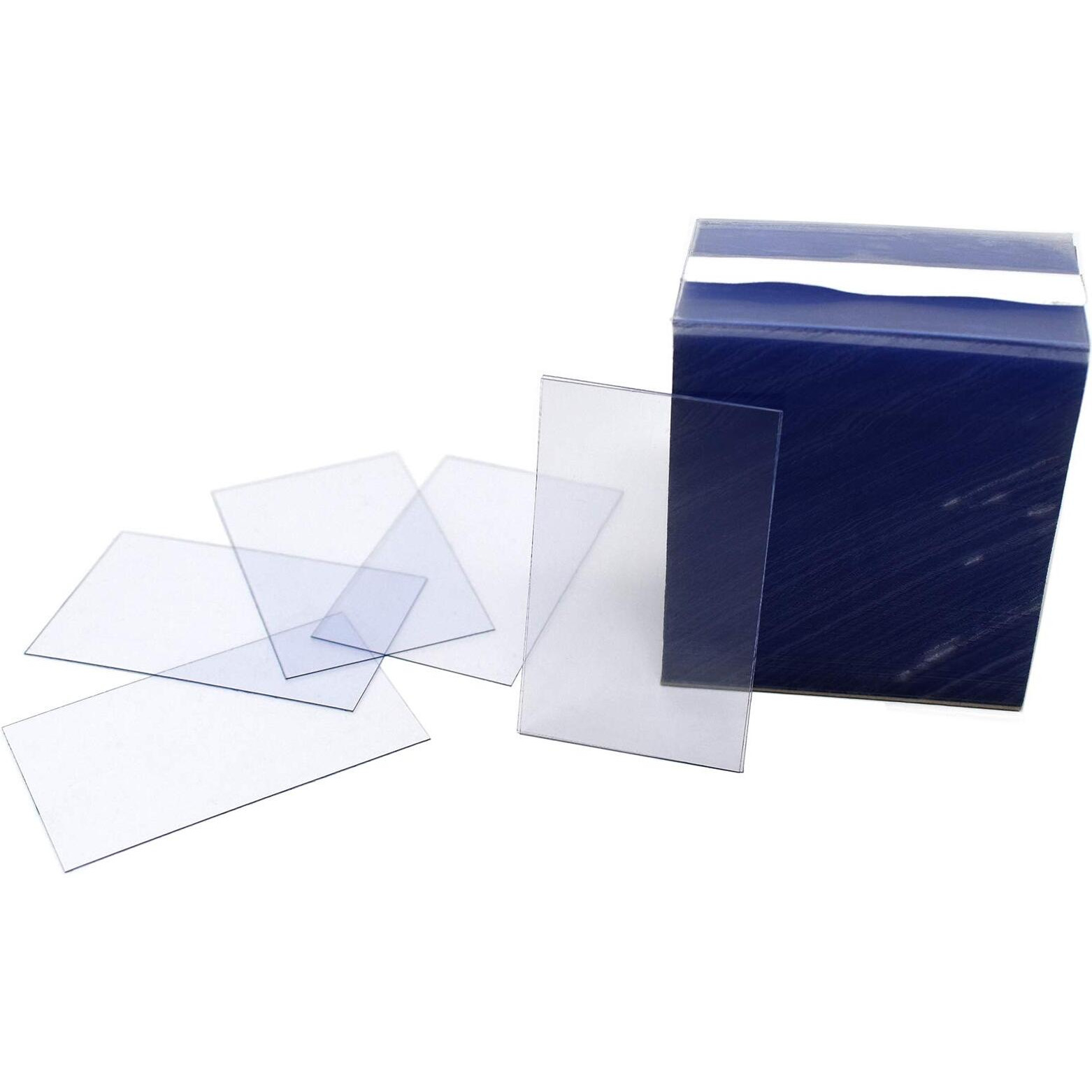 1.25"" X 2"" Clear Plastic Tags  Shelf Label Holders - 250 Pack