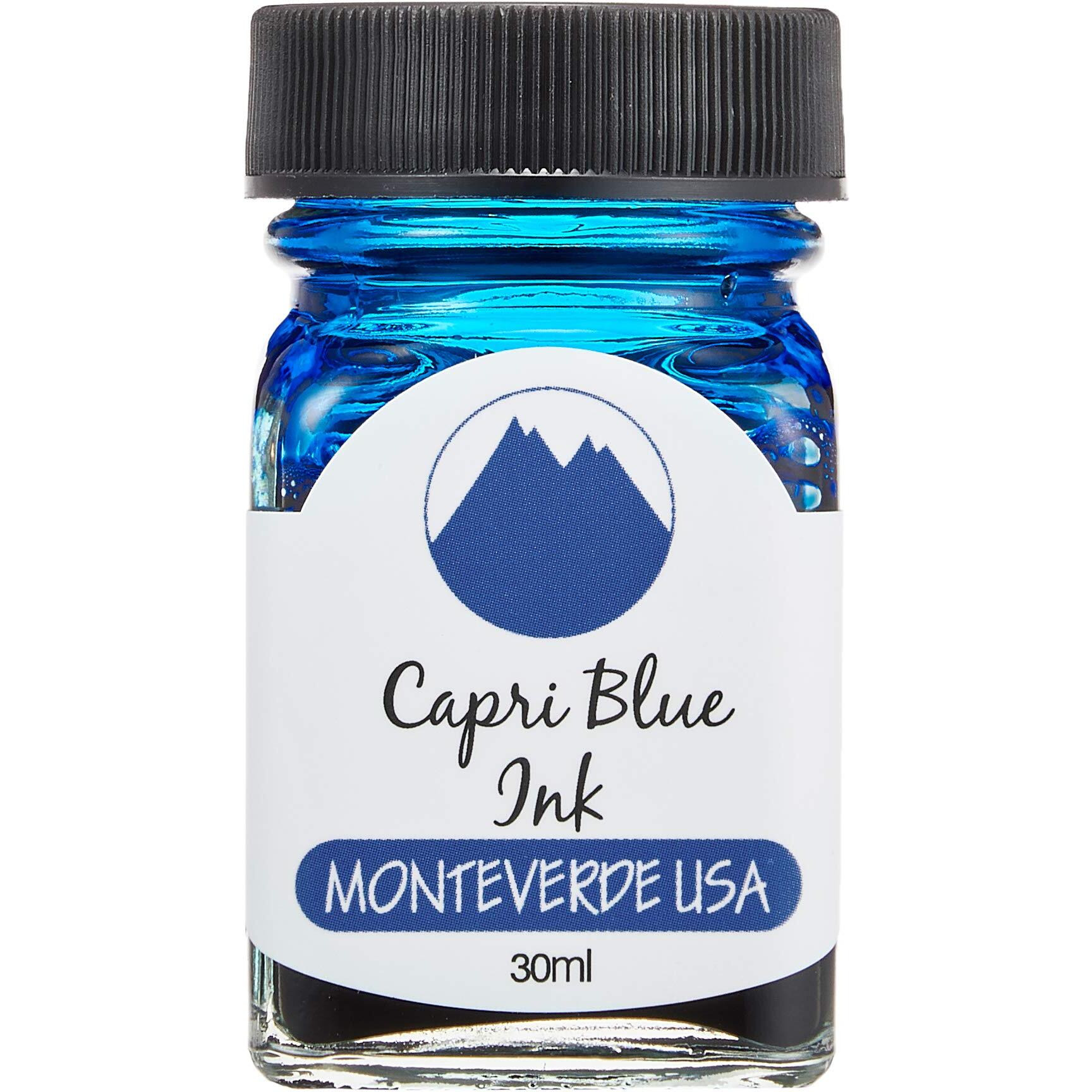 Monteverde Usa Ink With Itf Technology  30 Ml Capri Blue (G309Cb)