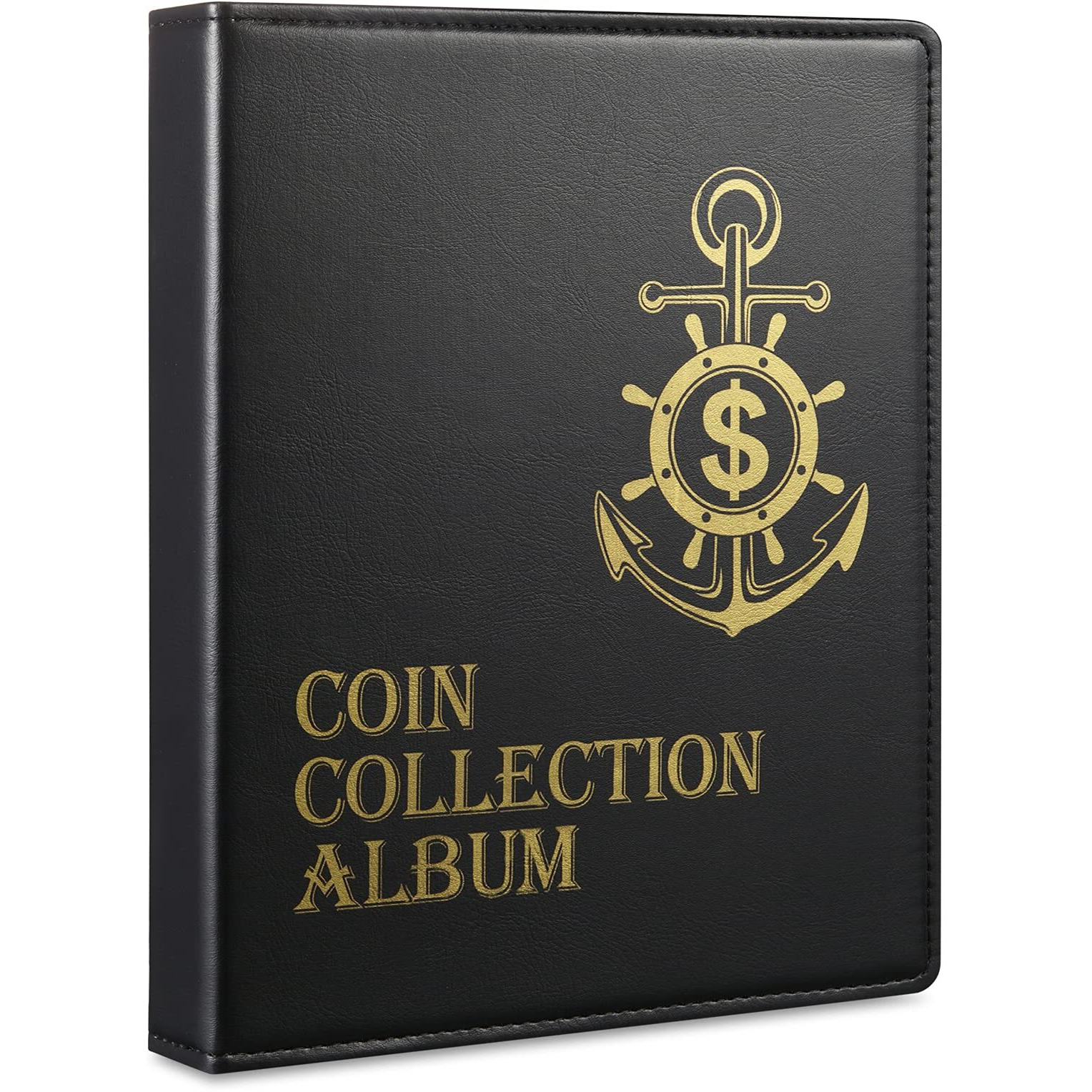 Coin Collection Holder Album For Collectors  200 Pockets Coin Collection Book Binder Supplies