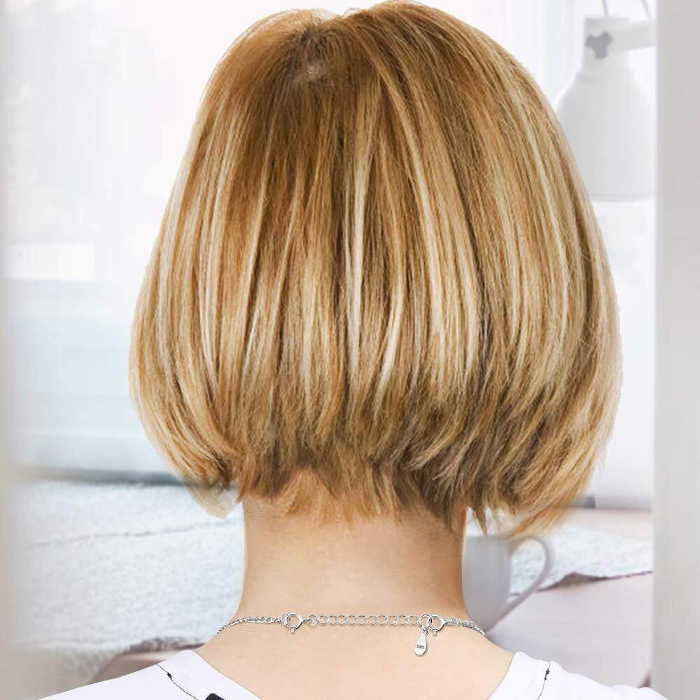 Lancharmed 3 Pcs Necklace Extender  925 Sterling Silver Extension For Jewelry Necklace Bracelet Anklet Extenders For Women Jewelry Making Chains 2 Inch  Silver