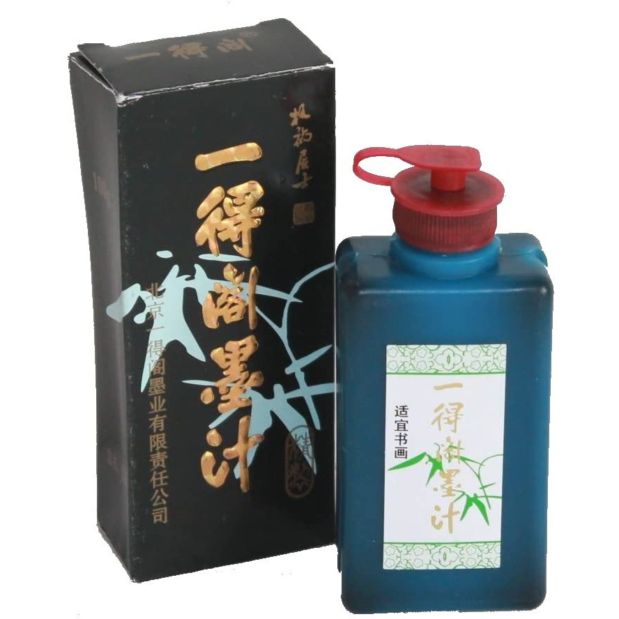 1 X Chinese Calligraphy Black Ink (Yi De Ge Mo Zhi) 100G