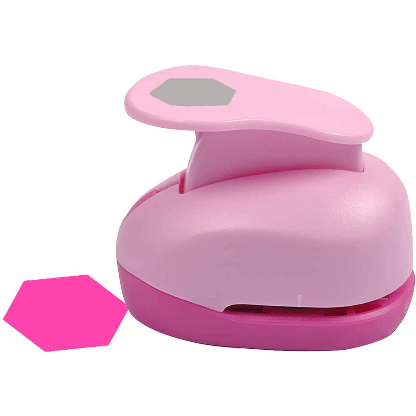 Hexagon Paper Punch 3 Inch - Large Punch For Paper Crafts Hexagon Hole Paper Punchers For Cardstock  Gift Wrapping  Greeting Cards And Scrapbook