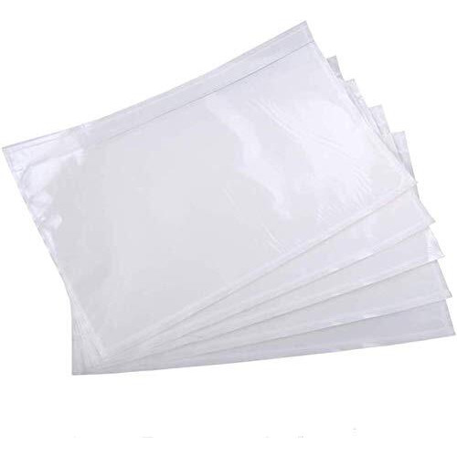 6"" X 9"" Clear Adhesive Top Loading Packing List Pouches Shipping Label Envelopes (200 Pack)