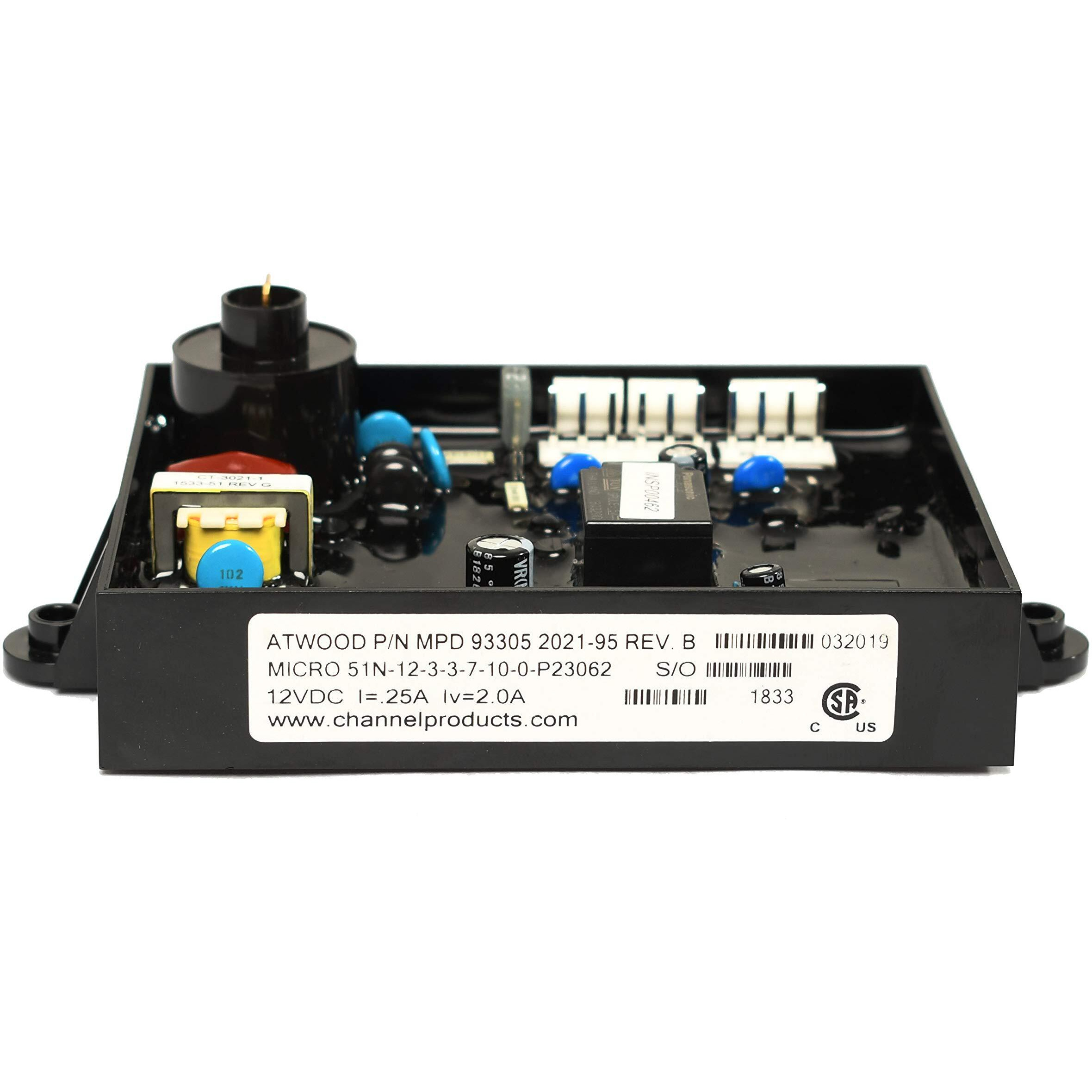 Atwood 91365 Circuit Board Kit For Water Heaters - Use With Gas/Electric 12 Vdc