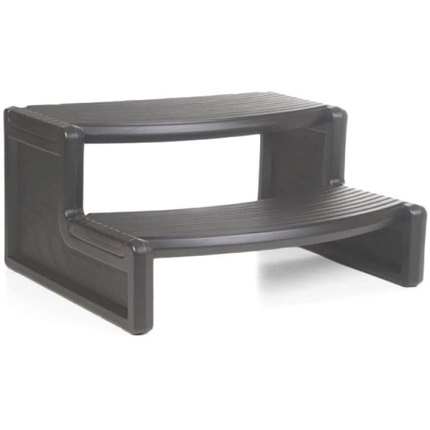 Confer Plastics Multi Purpose Spa And Hot Tub Handi-Step Steps  Gray