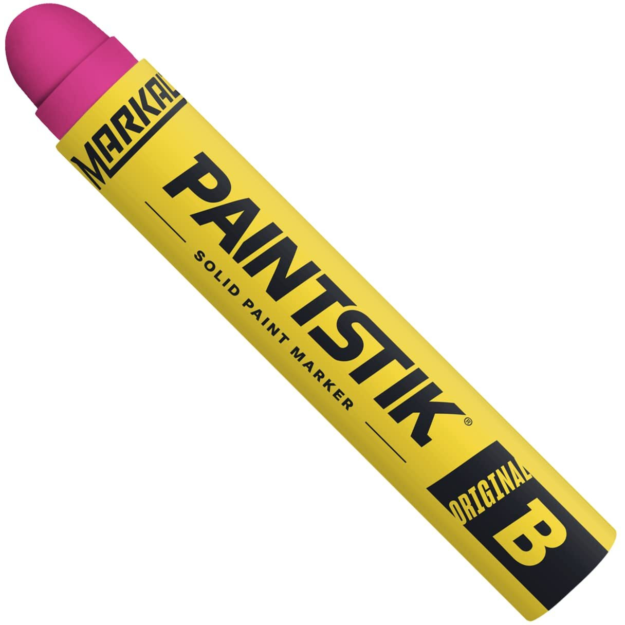 Markal 82842 F Paintstik - Rough Surfaces Solid Paint Marker  Flourescent Pink (Pack Of 12)