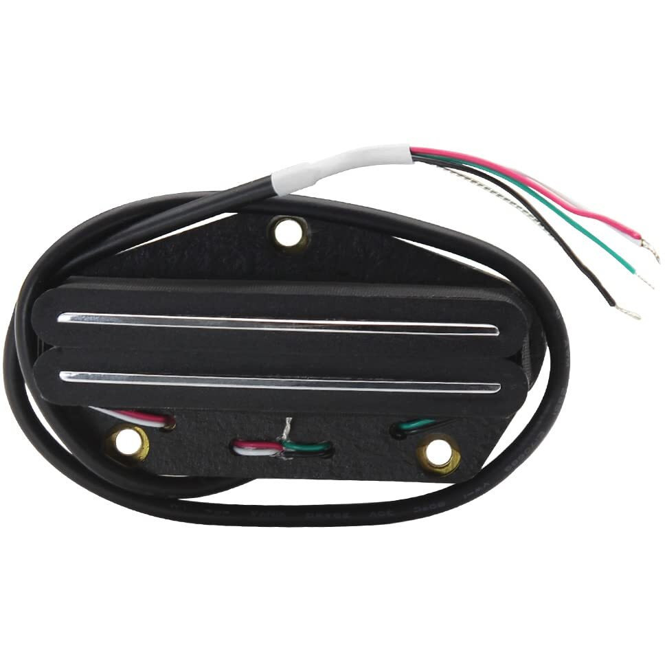 Fleor Alnico 5 Tele Pickup Hot Rail Humbucker Bridge Pickup 6-7K Fit Fender Tele Guitar Part