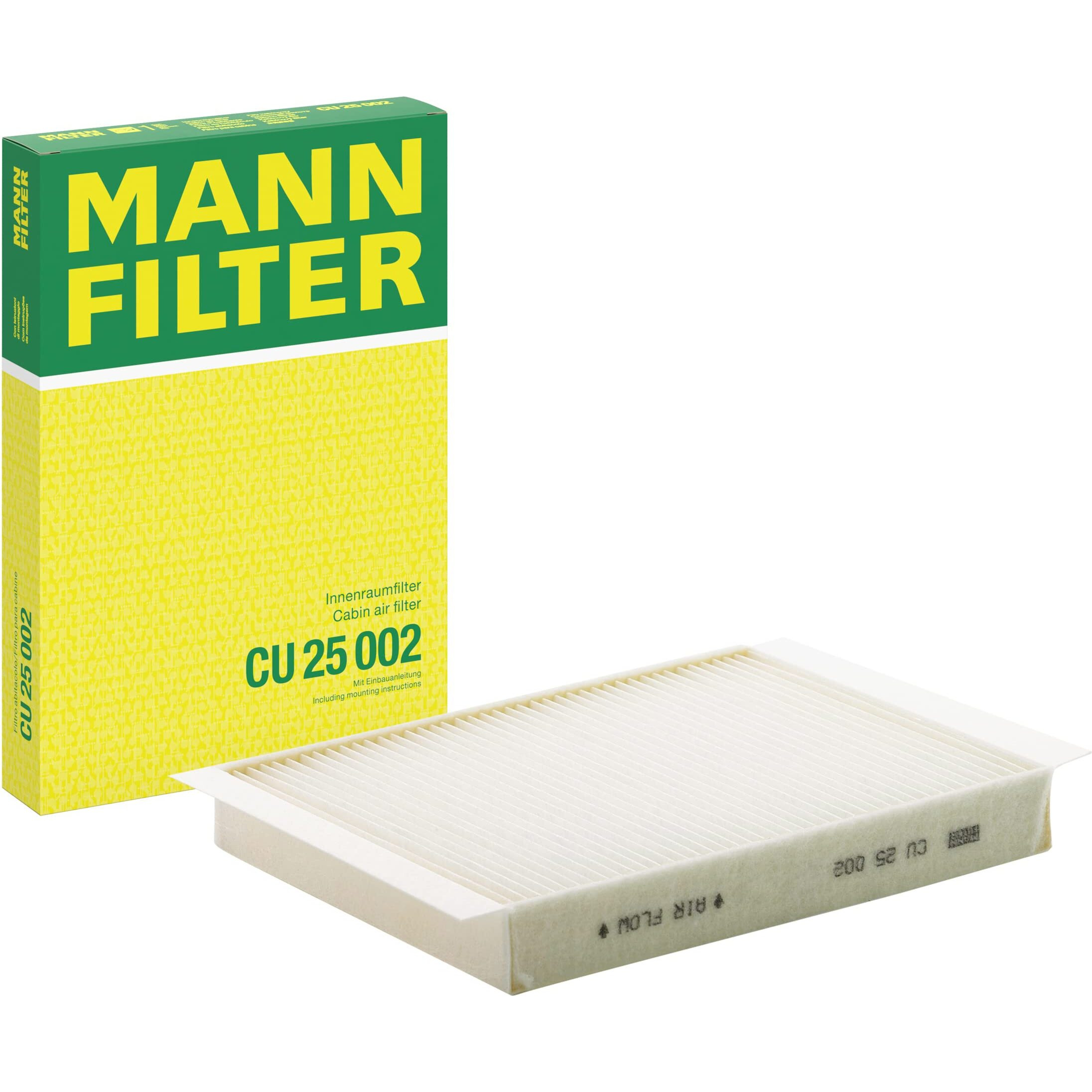 Mann Filter Cu 25 002 Cabin Air Filter