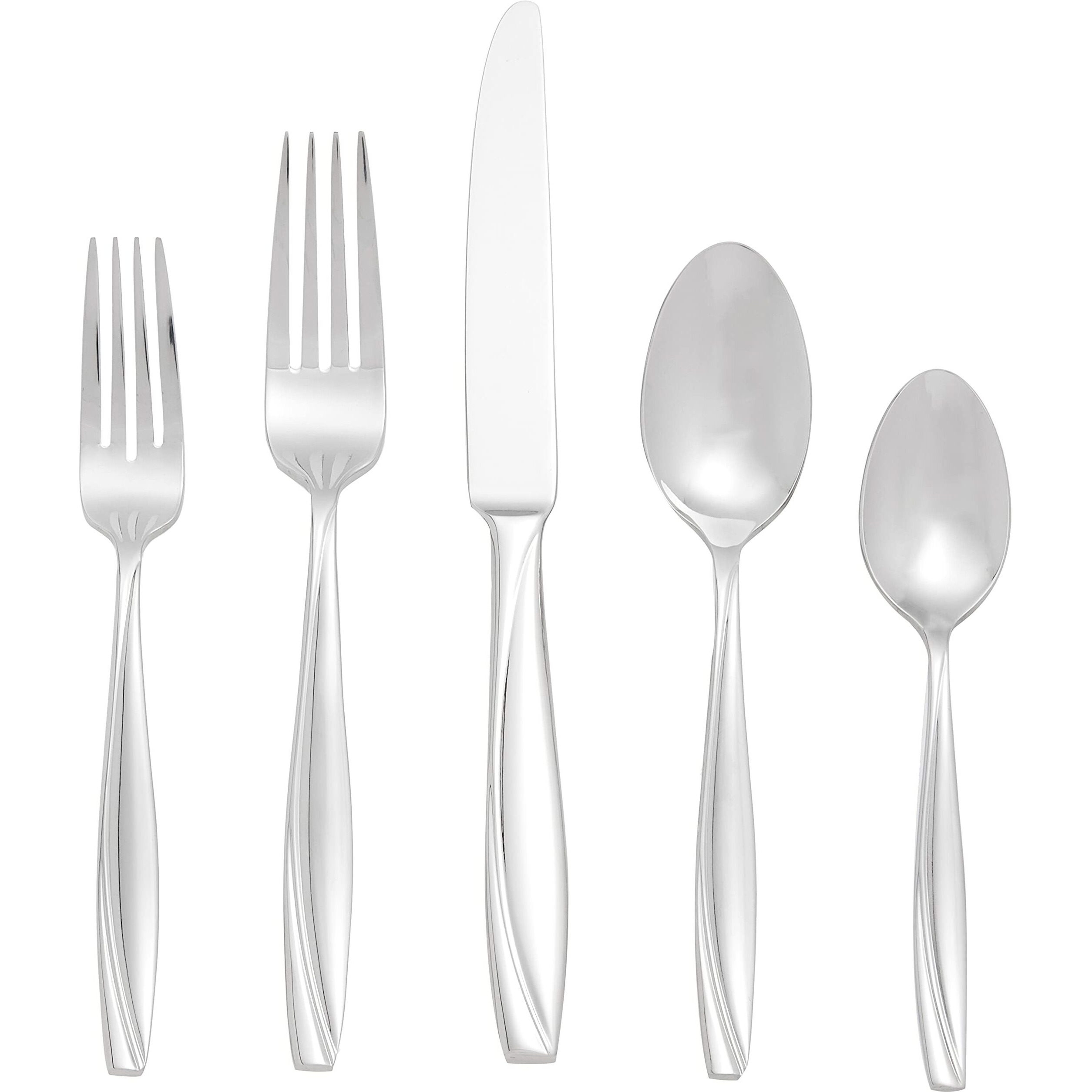 Oneida Camlynn Mirror 20 Piece Everyday Flatware Set  Service For 4