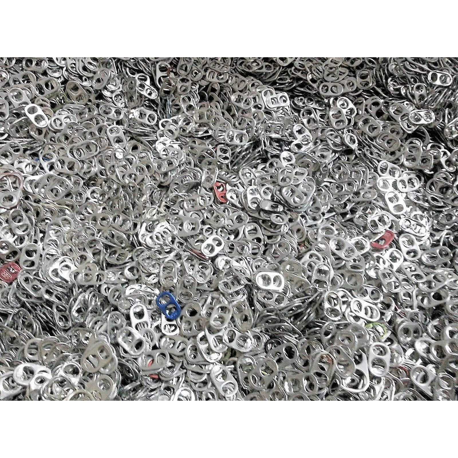 1000 Aluminum Silver Color Pop Soda Beer Tabs (1000 Tabs)