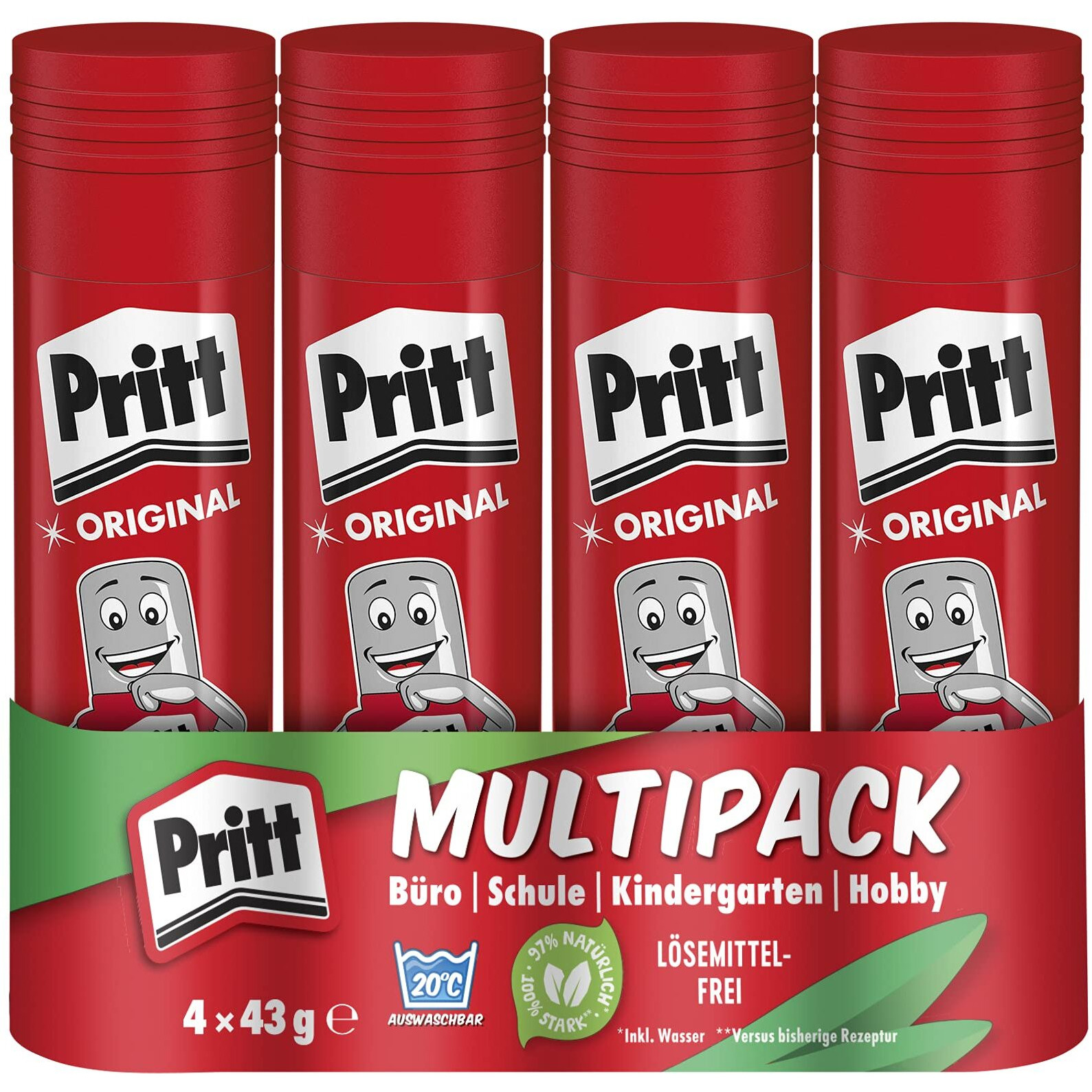 Pritt Pk8Mp Glue Sticks  4Ax 43G