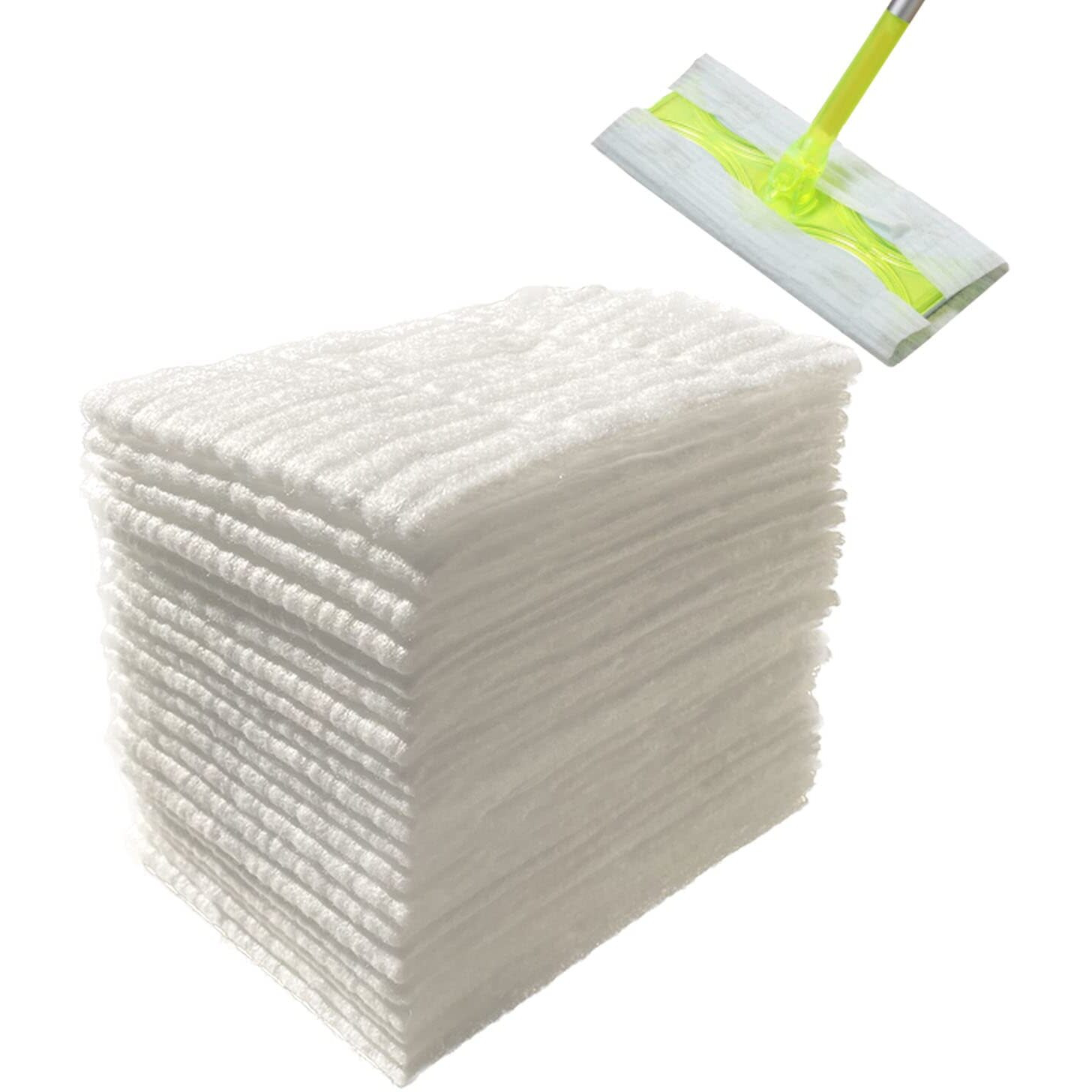 Jebblas Disposable Mop Cloth Dry Sweeping Pad For Floor Mop Sweeping Cloths Multi Surface Refills  120 Count