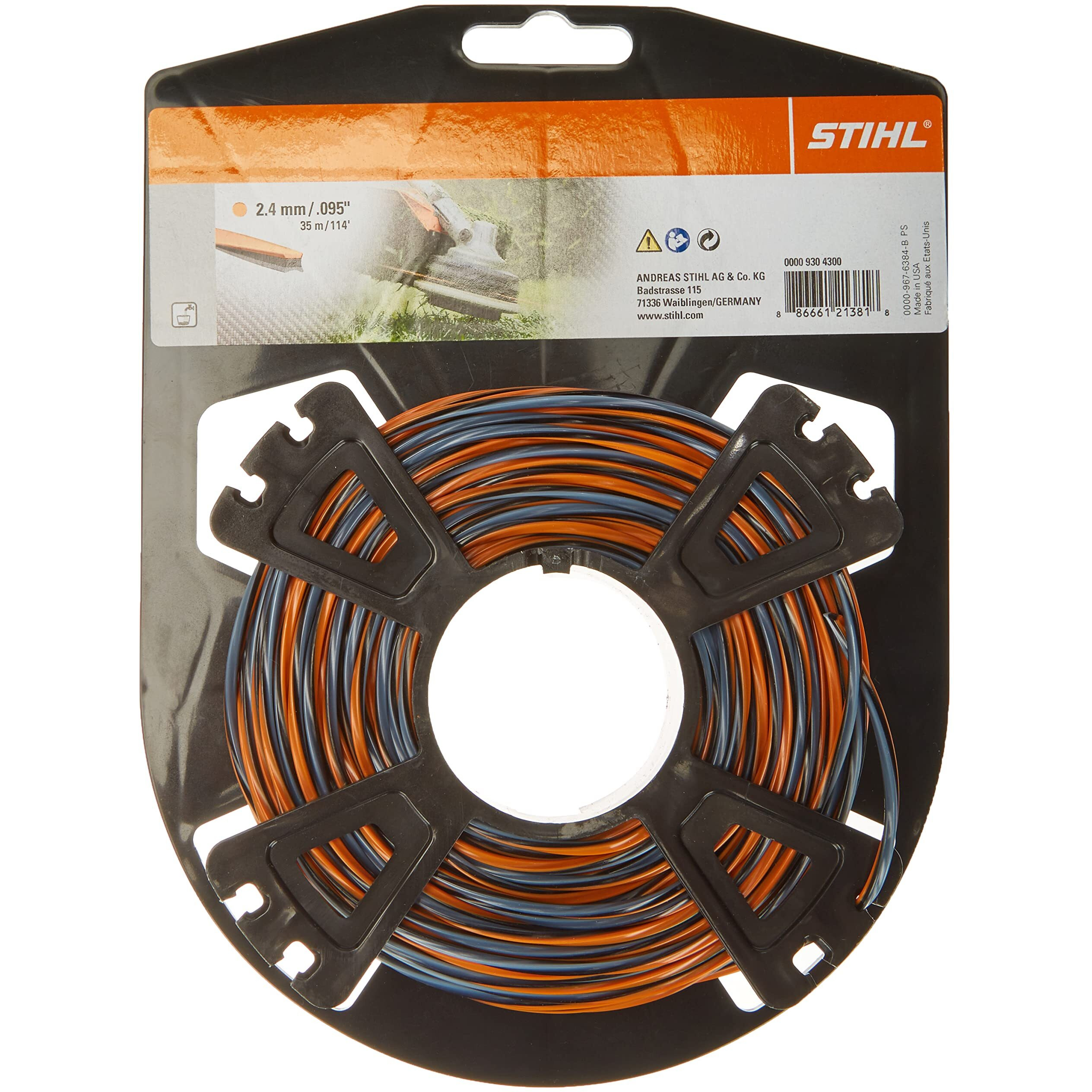 Stihl 0000 930 4300 Cf3 Pro Trimmer Line