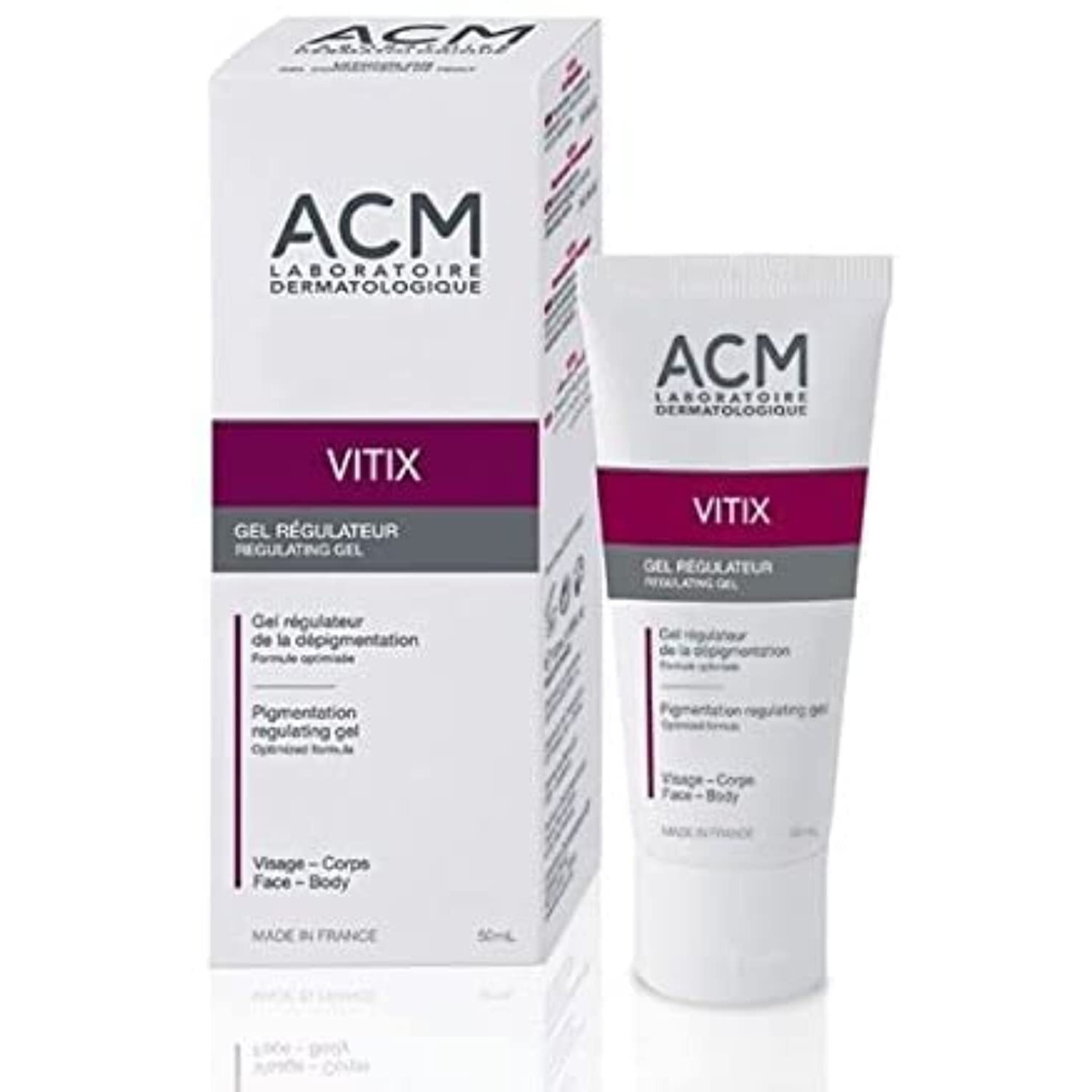 Acm Laboratoire Vitix Gel Repigmentation Vitiligo Skin 50Ml Vitiliginous Skin Treatment Beauty Skin