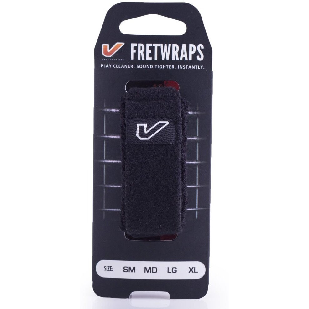 Gruv Gear Fretwraps String Muter 1-Pack (Black  Small) (Fw-1Pk-Sm)