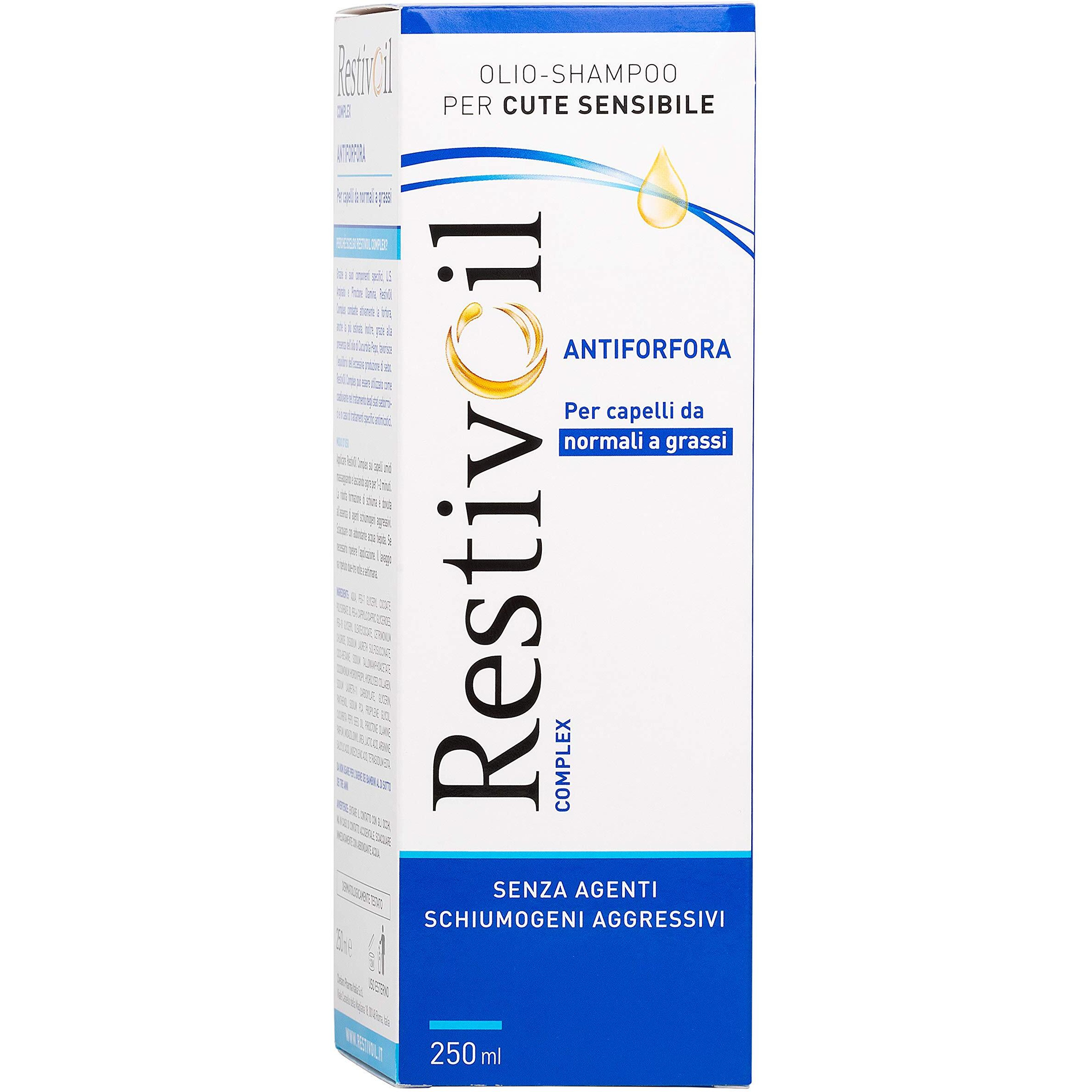 Shampoo Per Capelli Antiforfora Complex Olio Shampoo Anti Forfora 250 Ml By Restivoil