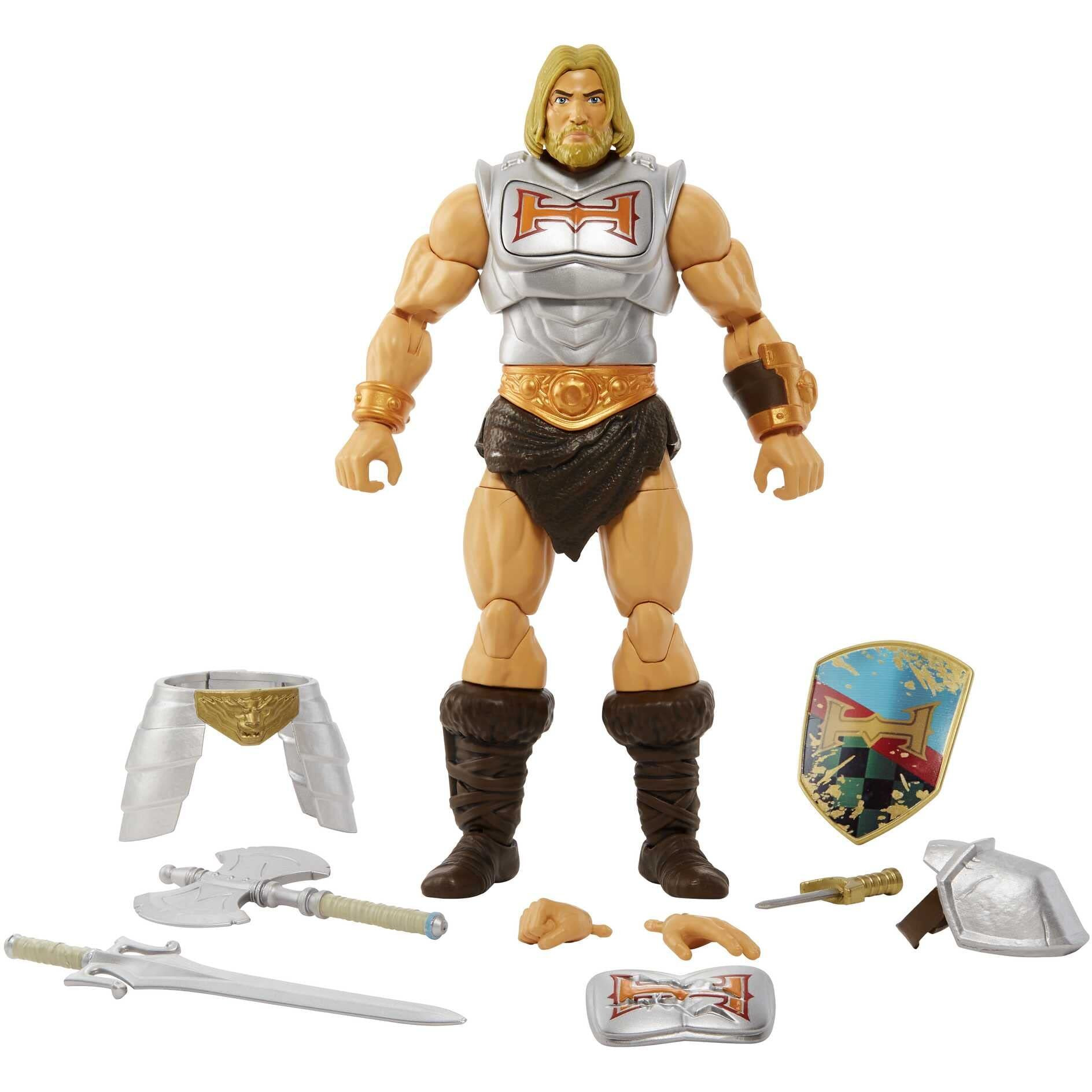 Masters Of The Universe Masterverse Battle Armor He-Man Action Figure With Accessories  7-Inch Motu Collectible Gift