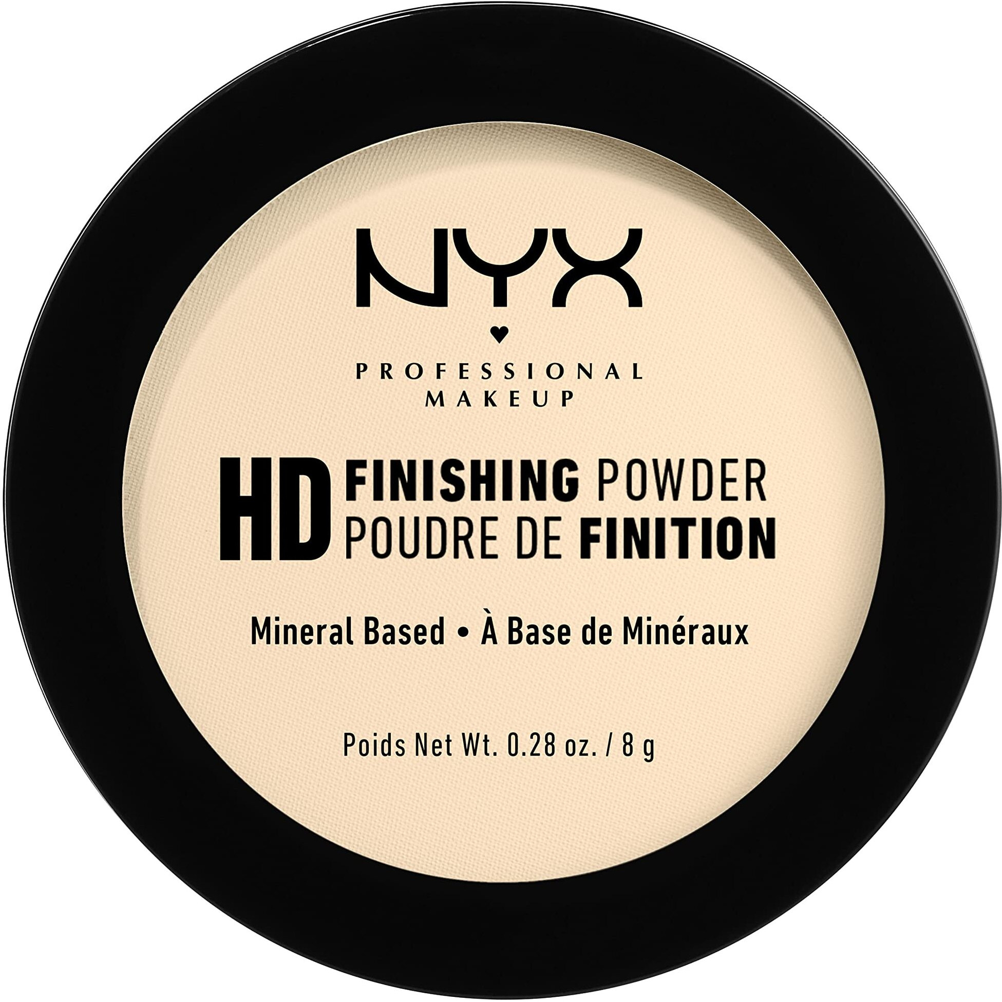 Nyx Professional Makeup Hd Finishing Powder  Pressed Setting Powder - Banana
