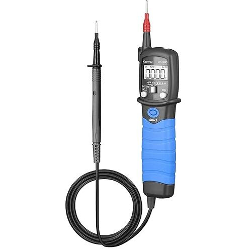 Pen Voltage Tester  Kethvoz Digital Multimeter 600V Voltmeter  6000 Count Trms Ac Dc Volt Detector Ohmmeter Continuity Tester With Buzzer Test Ohm Capacitance Diode