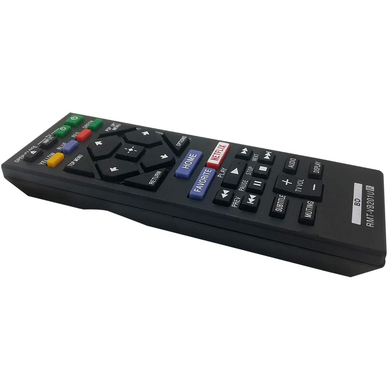 New Replacement Rmt-Vb201U Remote Control For Sony Blu-Ray Player Bd Disc Dvd Bdp-S1700 Bdp-S3700 Bdp-Bx370 Ubp-X700 Bdps3700 Bdpbx370 Bdps1700 - Pre-Programmed