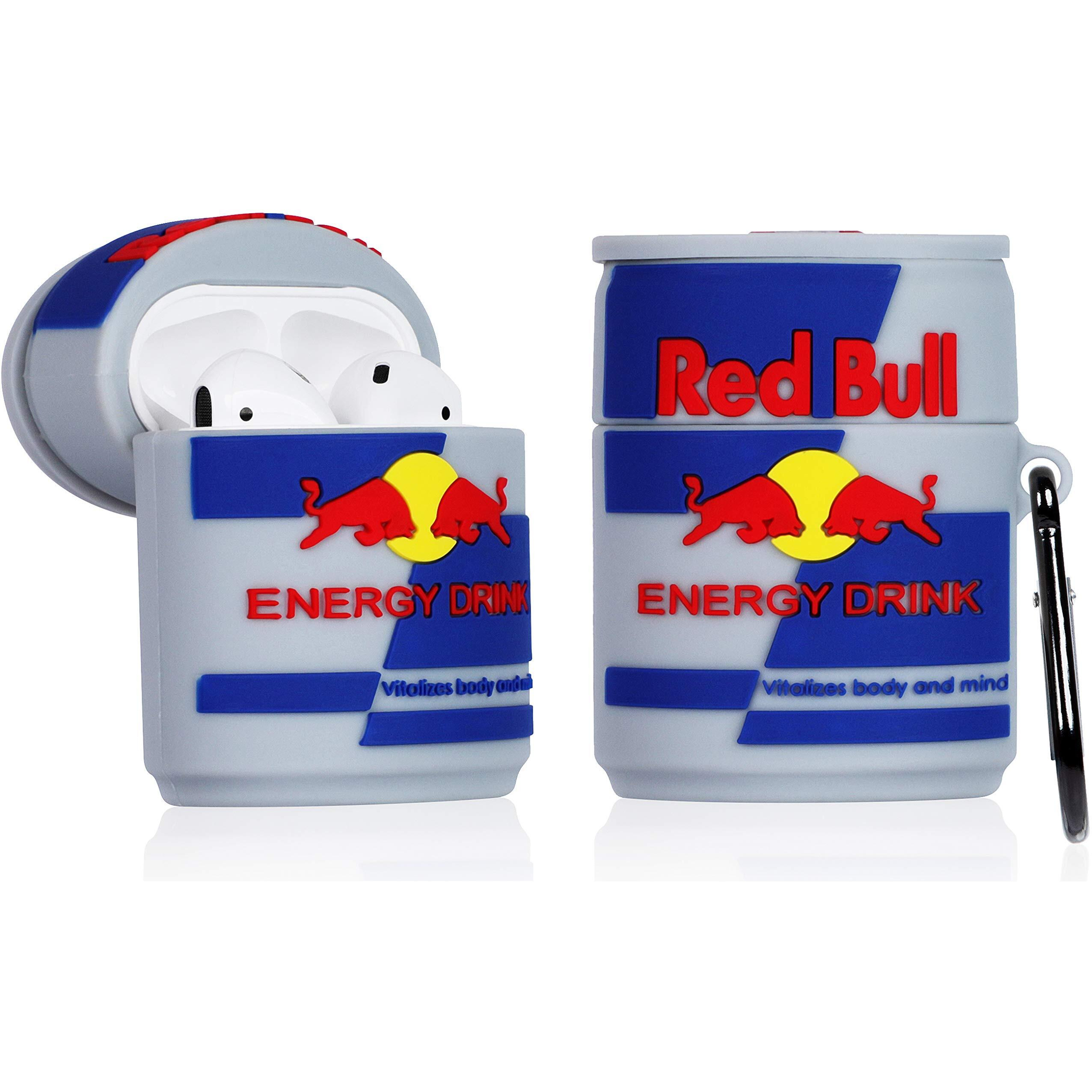 Oqplog For Airpod 2/1 Case Food Design Cover For Airpods Silicone Cases Air Pods Cute Funny Cartoon 3D Kawaii Fun Soft Designer Unique Fashion Cool Pretty For Girls Boys Teen Girly (Bull)