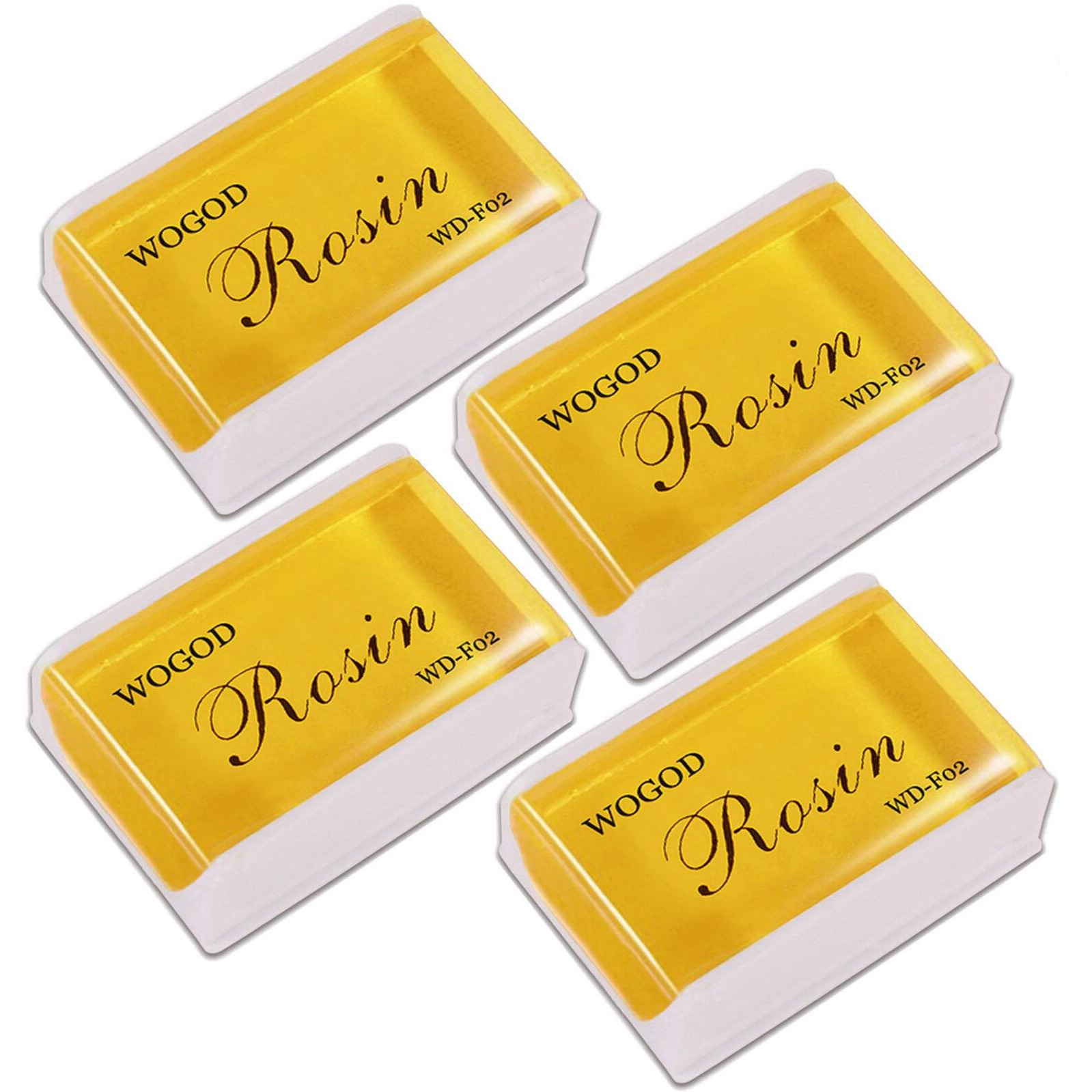 Rosin Violin Rosin Natural Rosin 4 Pack Low Dust Universal Rosin For Violin Viola And Cello (4 Pack Rosin)
