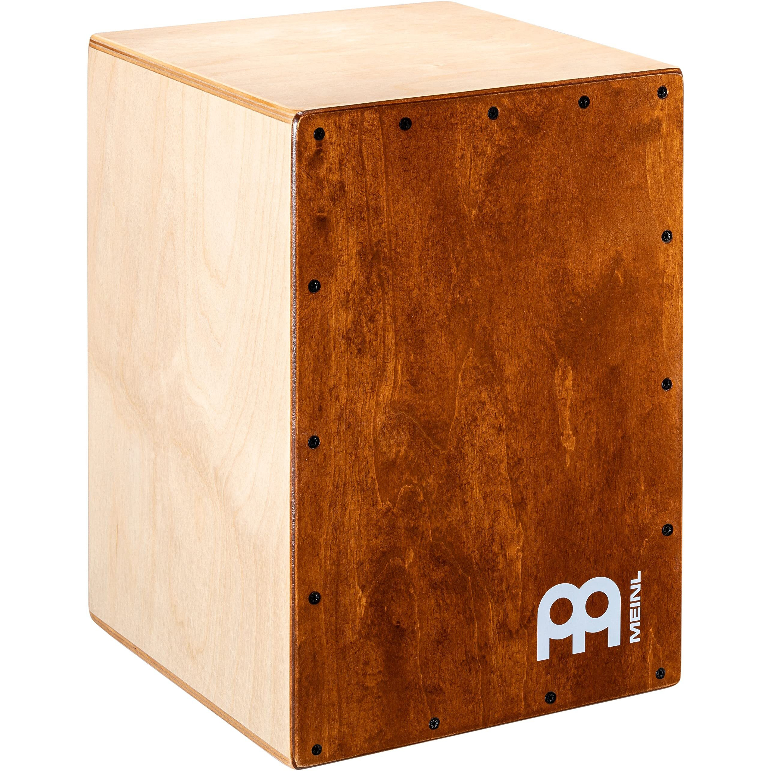 Meinl Percussion Jam Cajon Box Drum With Snare And Bass Tone For Acoustic Music - Made In Europe - Baltic Birch Wood  Play With Your Hands  2-Year Warranty (Jc50Ntlb)