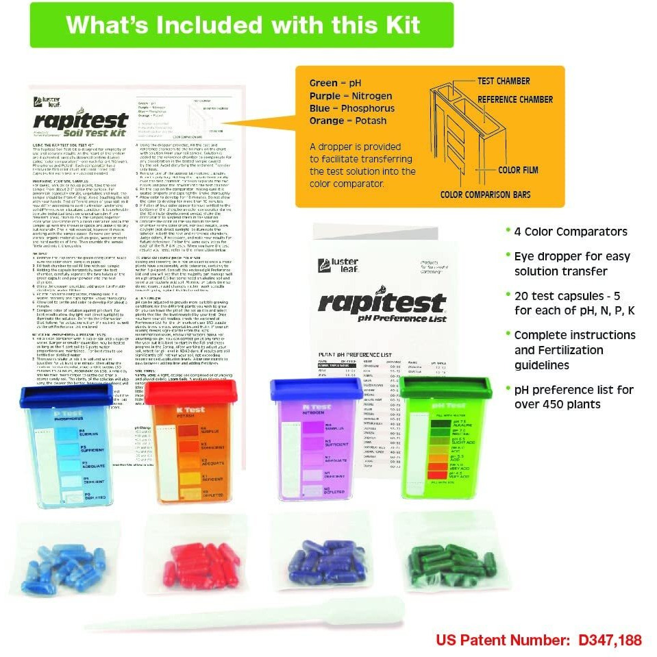 Luster Leaf 1602 Soil Test Kit  20