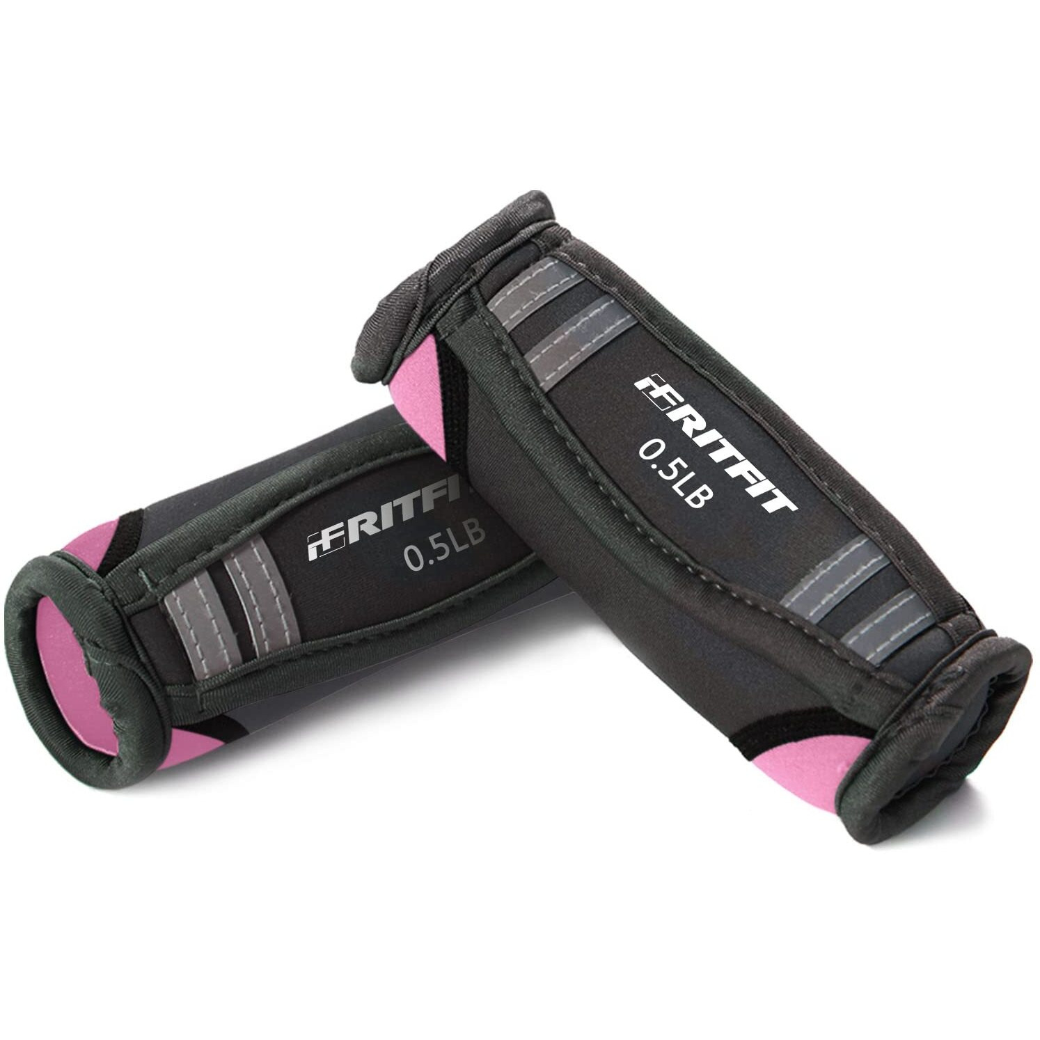 Ritfit Walking Hand Weights(Pink - 1Lb(0.5Lb Each))
