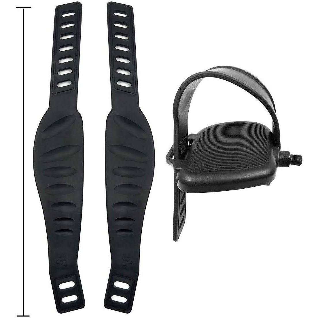 A Pair Exercise Bike Pedal Straps And Widened Straps For Exercise Bike Bicycle Cycle Home Or Gym