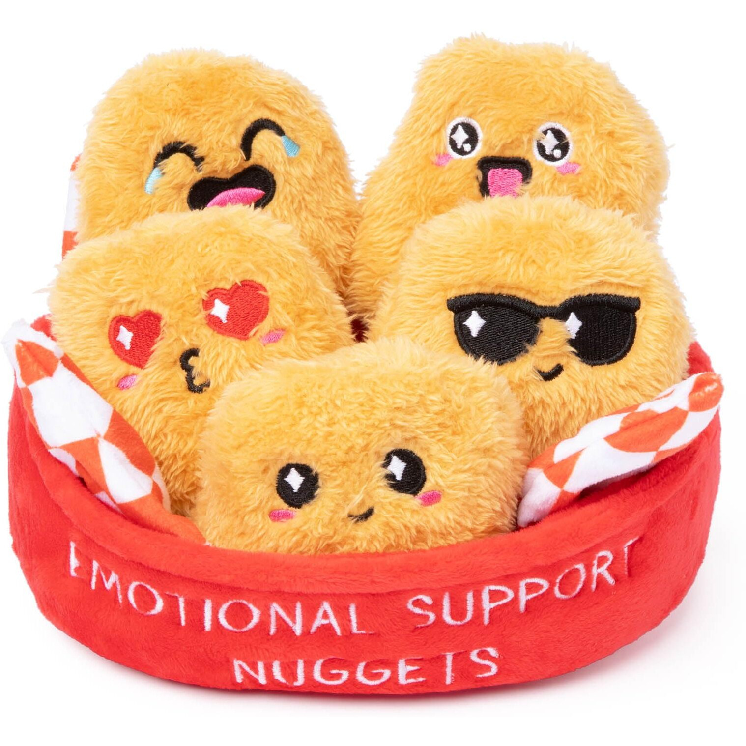 What Do You Meme Emotional Support Nuggets - Plush Nuggets Stuffed Animal By Emotional Support Plushies Medium