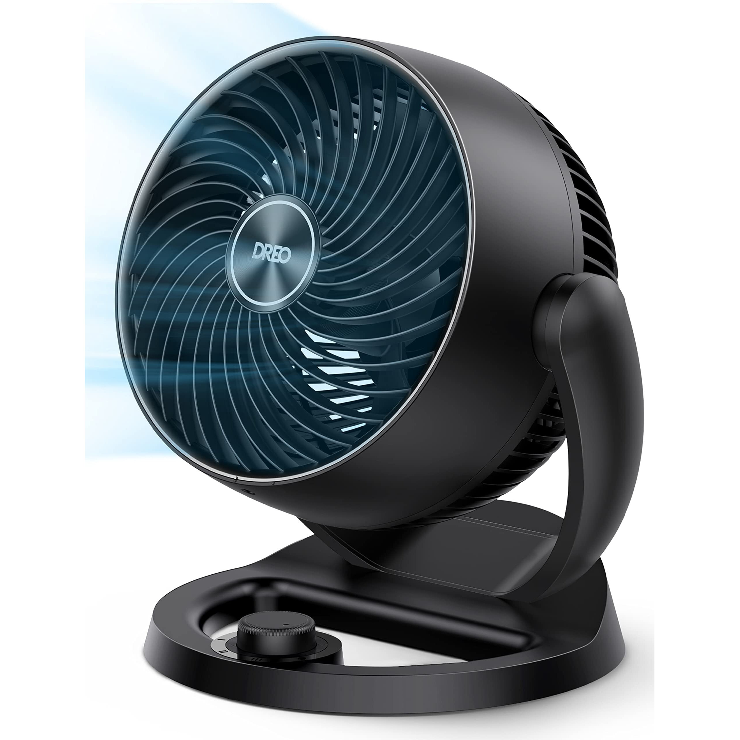 Dreo Fans For Home Bedroom  Table Air Circulator Fan For Whole Room  9 Inch  70Ft Strong Airflow  120 Adjustable Tilt  28Db Low Noise  Quiet  3 Speeds  2023 New Desk Fan For Office  Kitchen  Home