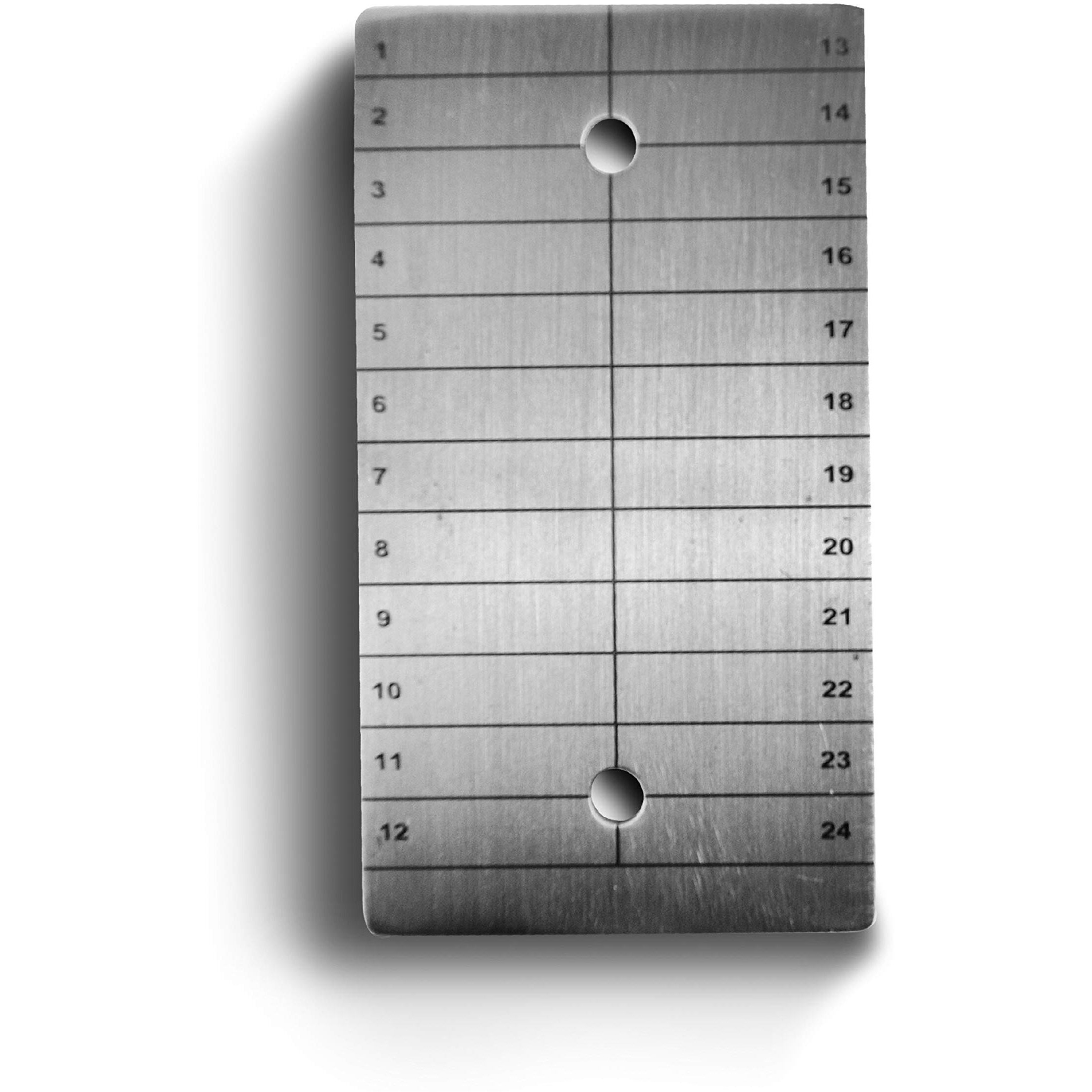 Coldti - Titanium Bitcoin Cryptocurrency Seed Storage For Extremely Durable Cold Storage (Single Plate)